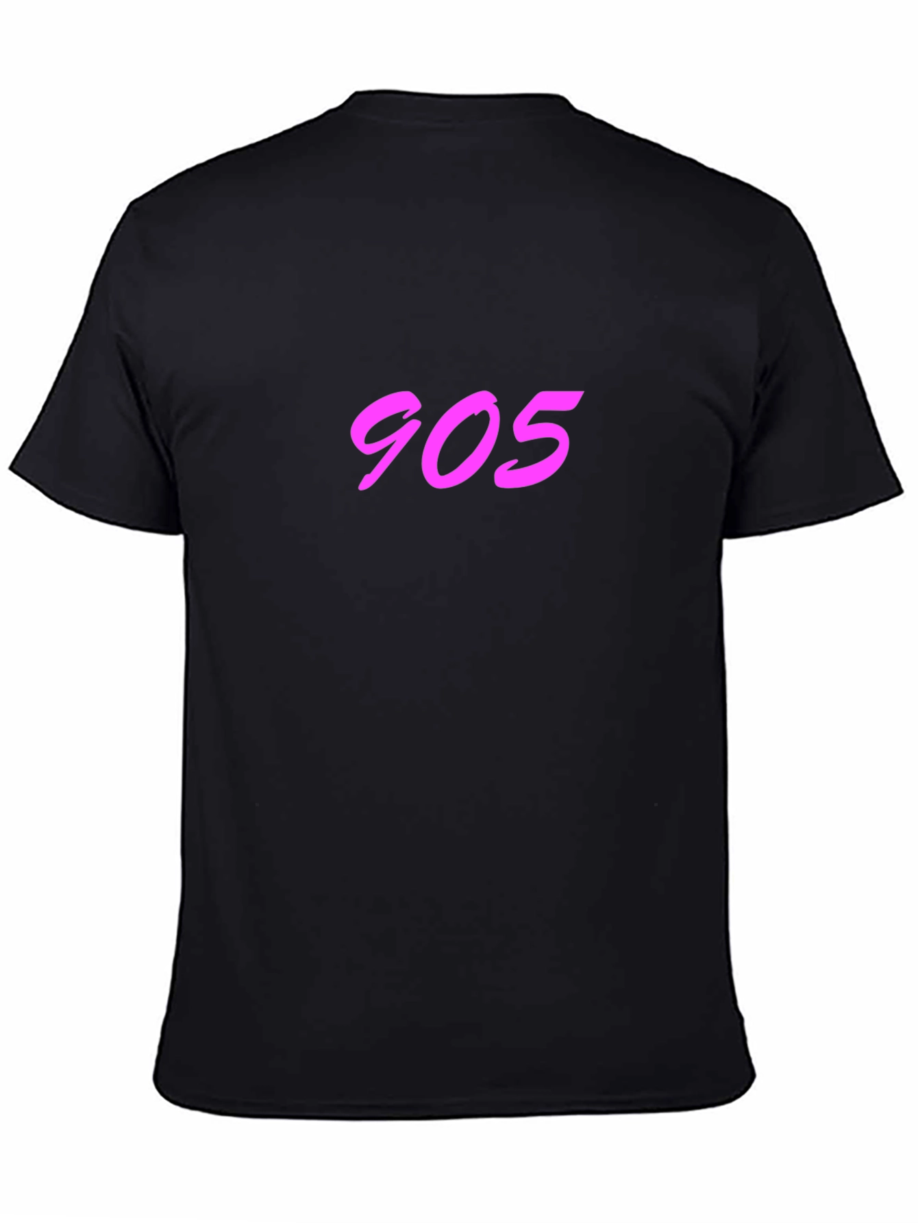 905 Graphic Tee - Black Cotton T-Shirt