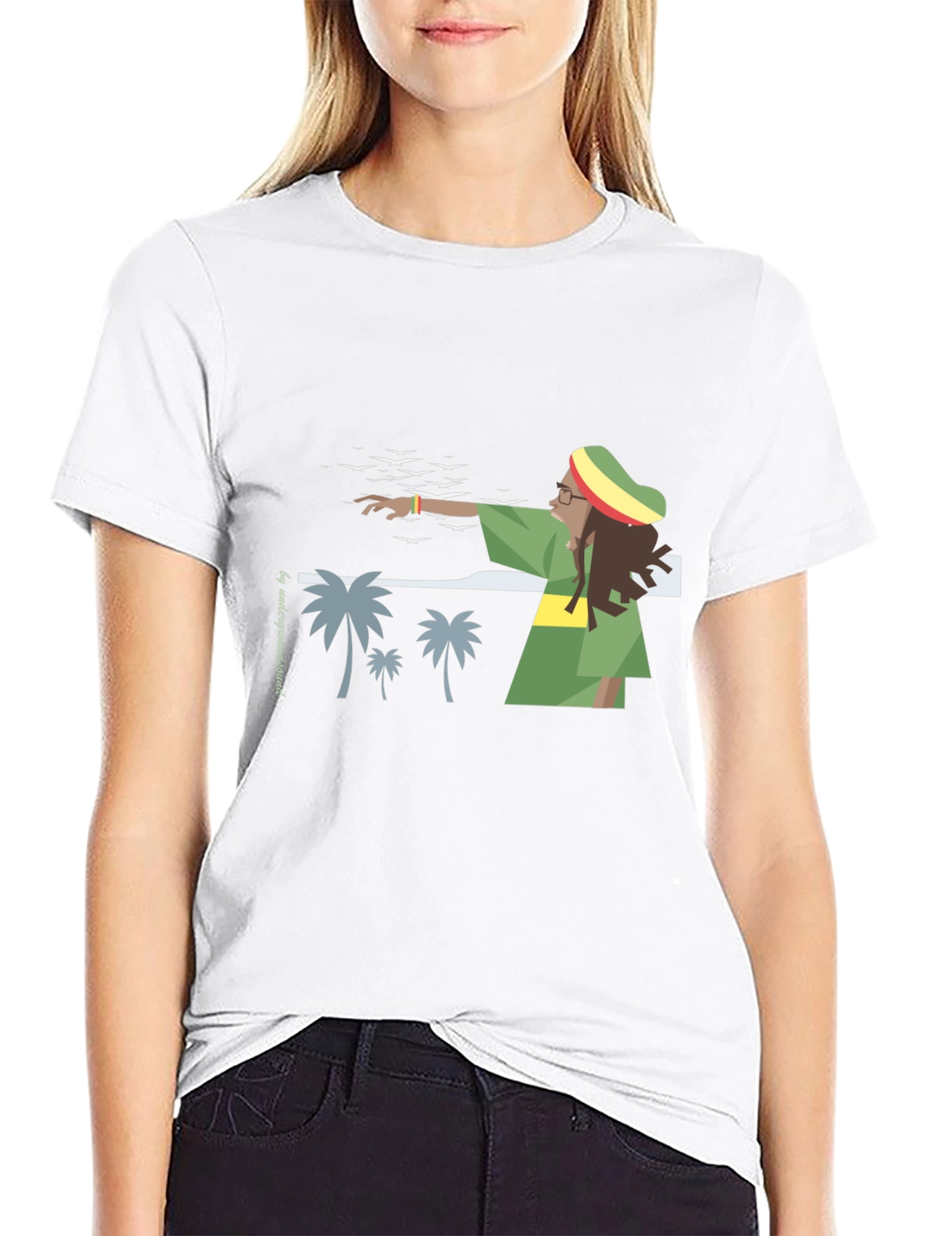Rasta Graphic T-Shirt - Island Vibes