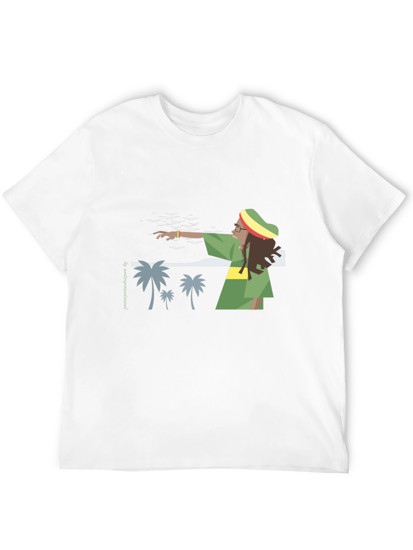 Rasta Graphic T-Shirt - Island Vibes