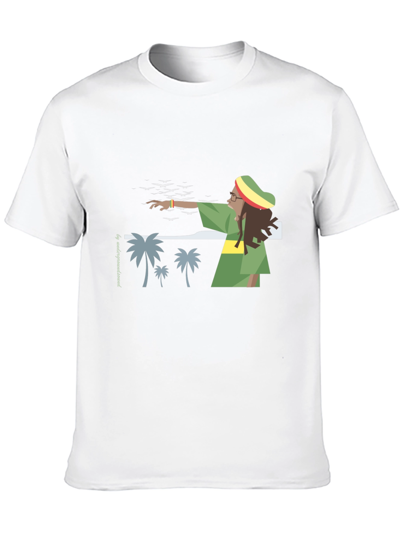 Rasta Graphic T-Shirt - Island Vibes