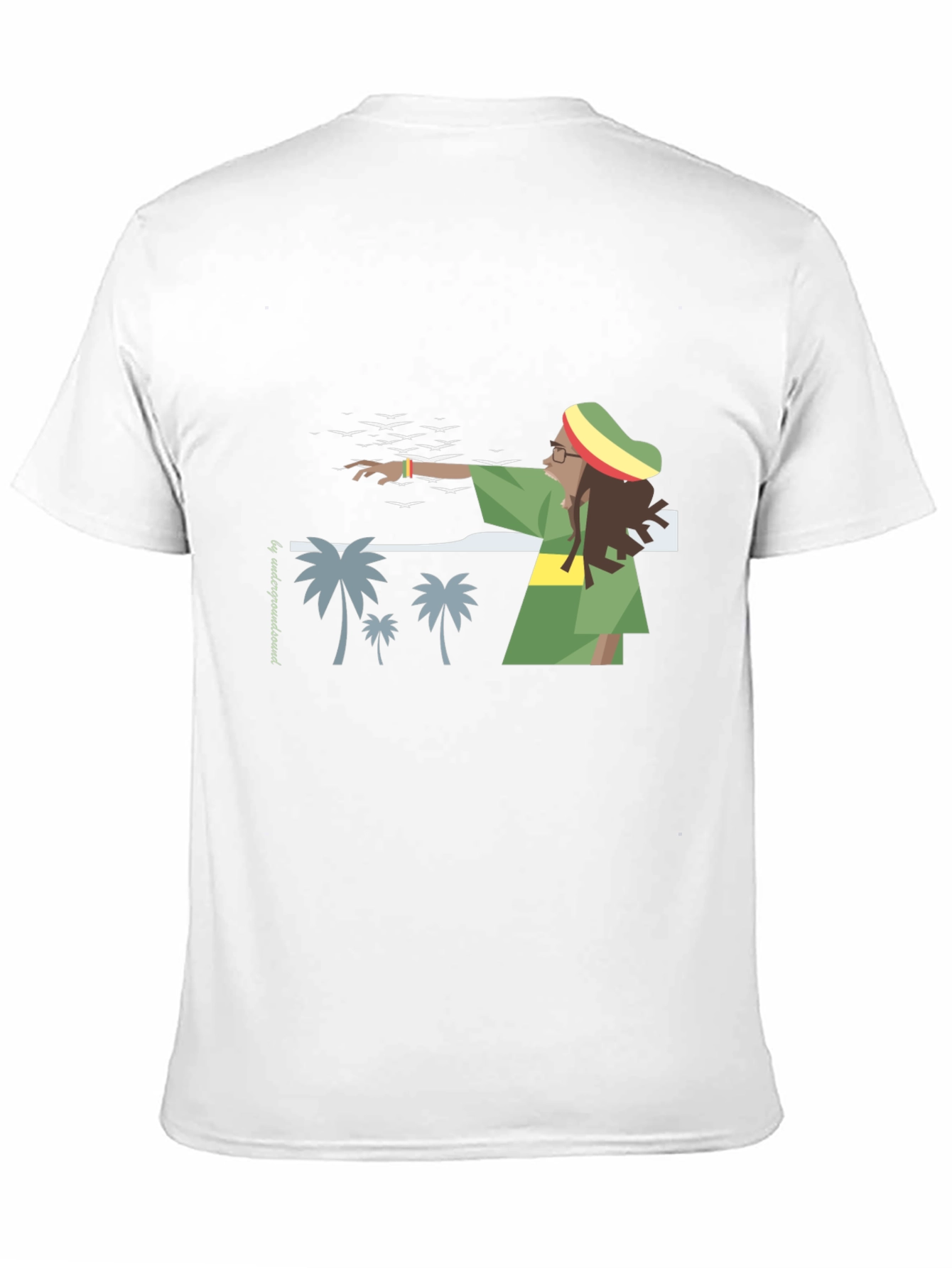 Rasta Graphic T-Shirt - Island Vibes