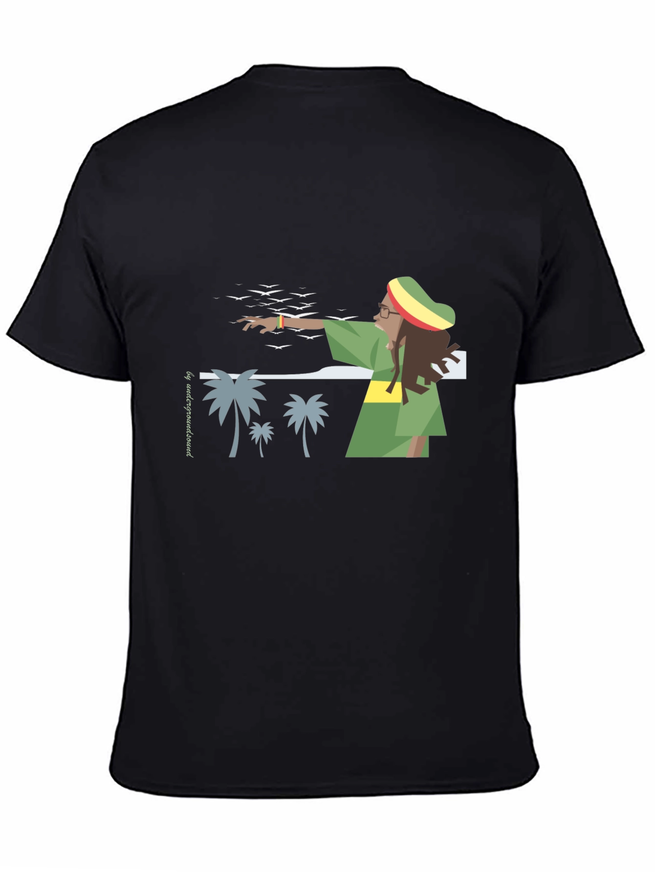 Rasta Graphic T-Shirt - Island Vibes