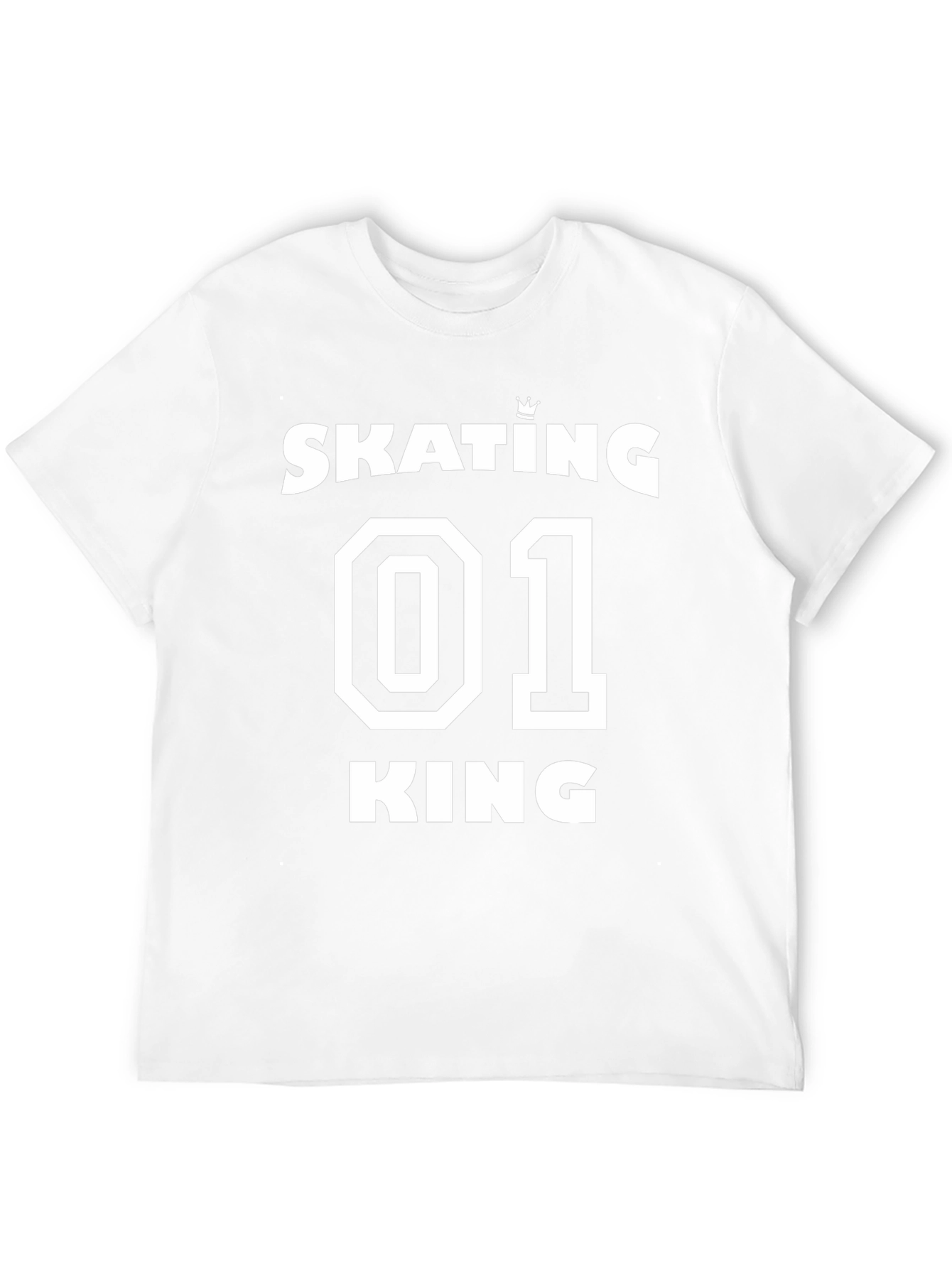 Skating King T-Shirt - Number 01 Graphic Tee