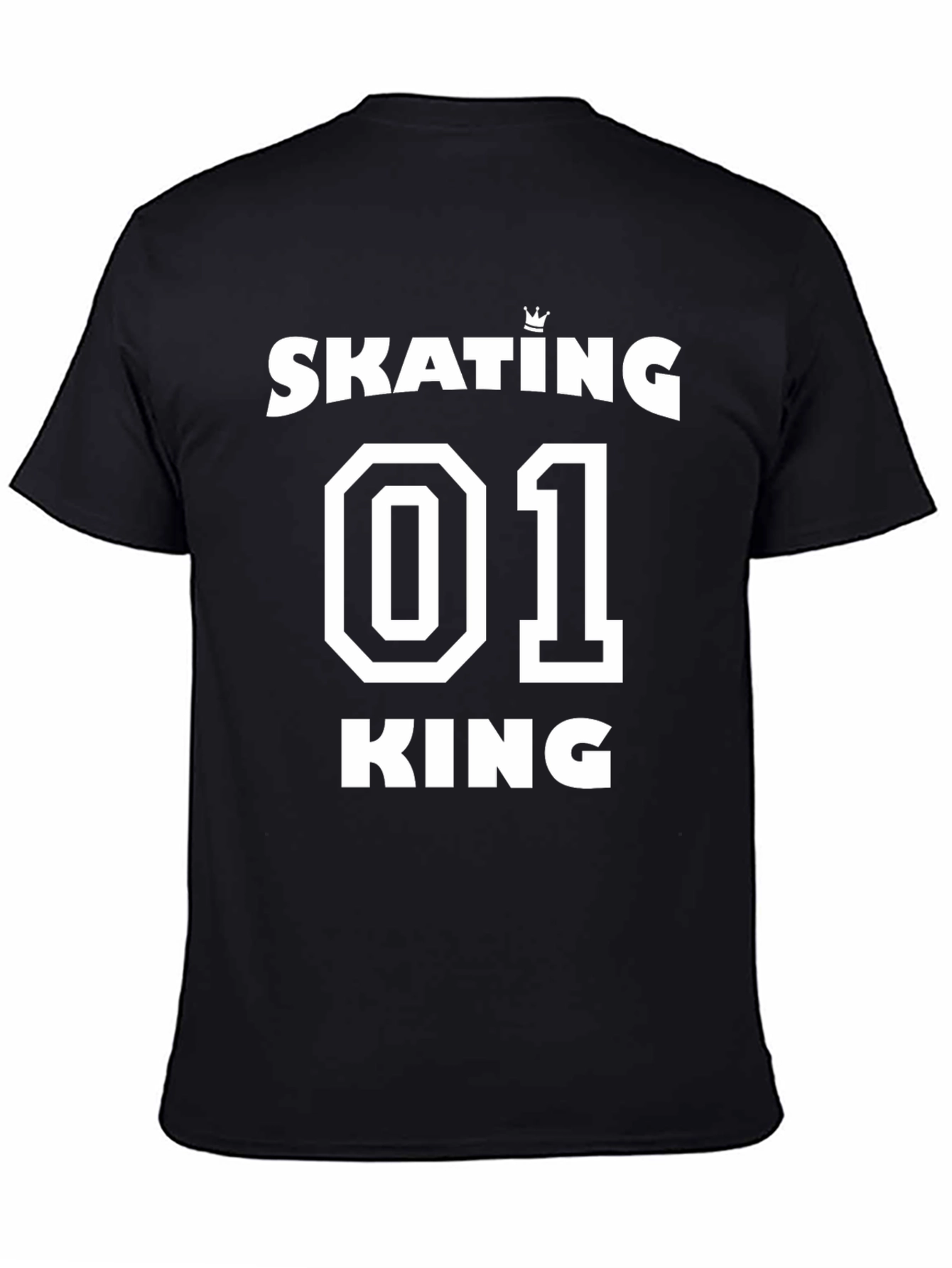 Skating King T-Shirt - Number 01 Graphic Tee