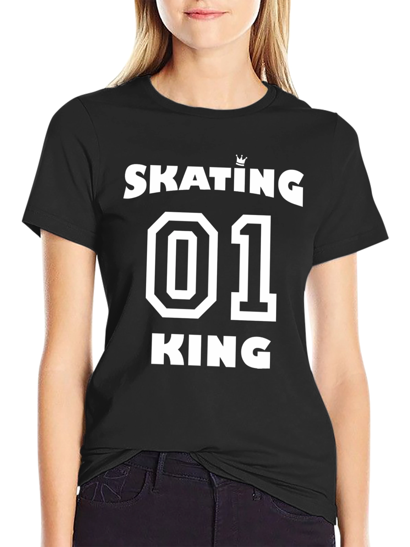 Skating King T-Shirt - Number 01 Graphic Tee