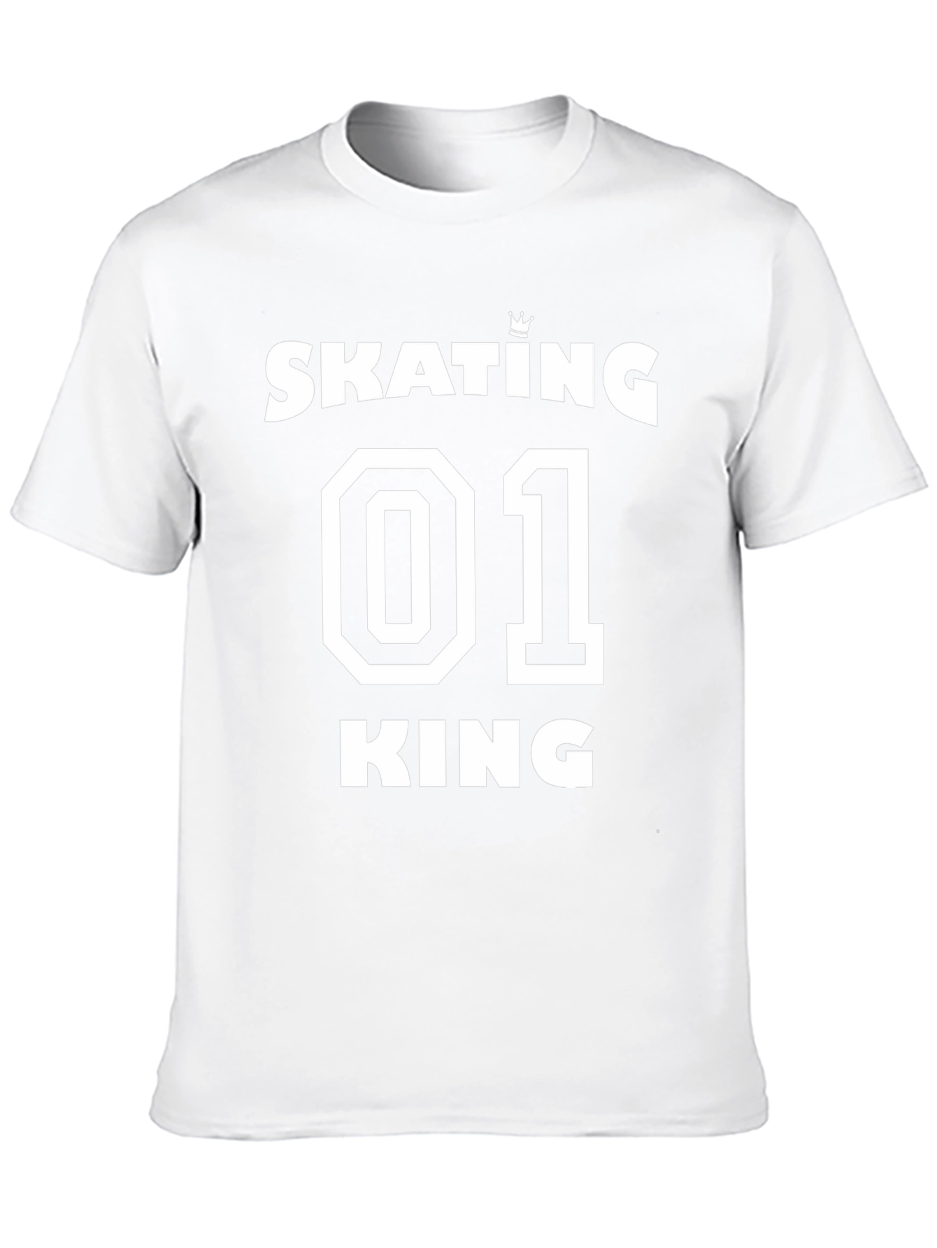 Skating King T-Shirt - Number 01 Graphic Tee