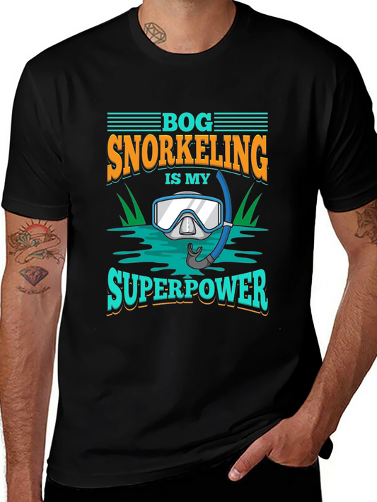 Bog Snorkeling Superpower Graphic Tee