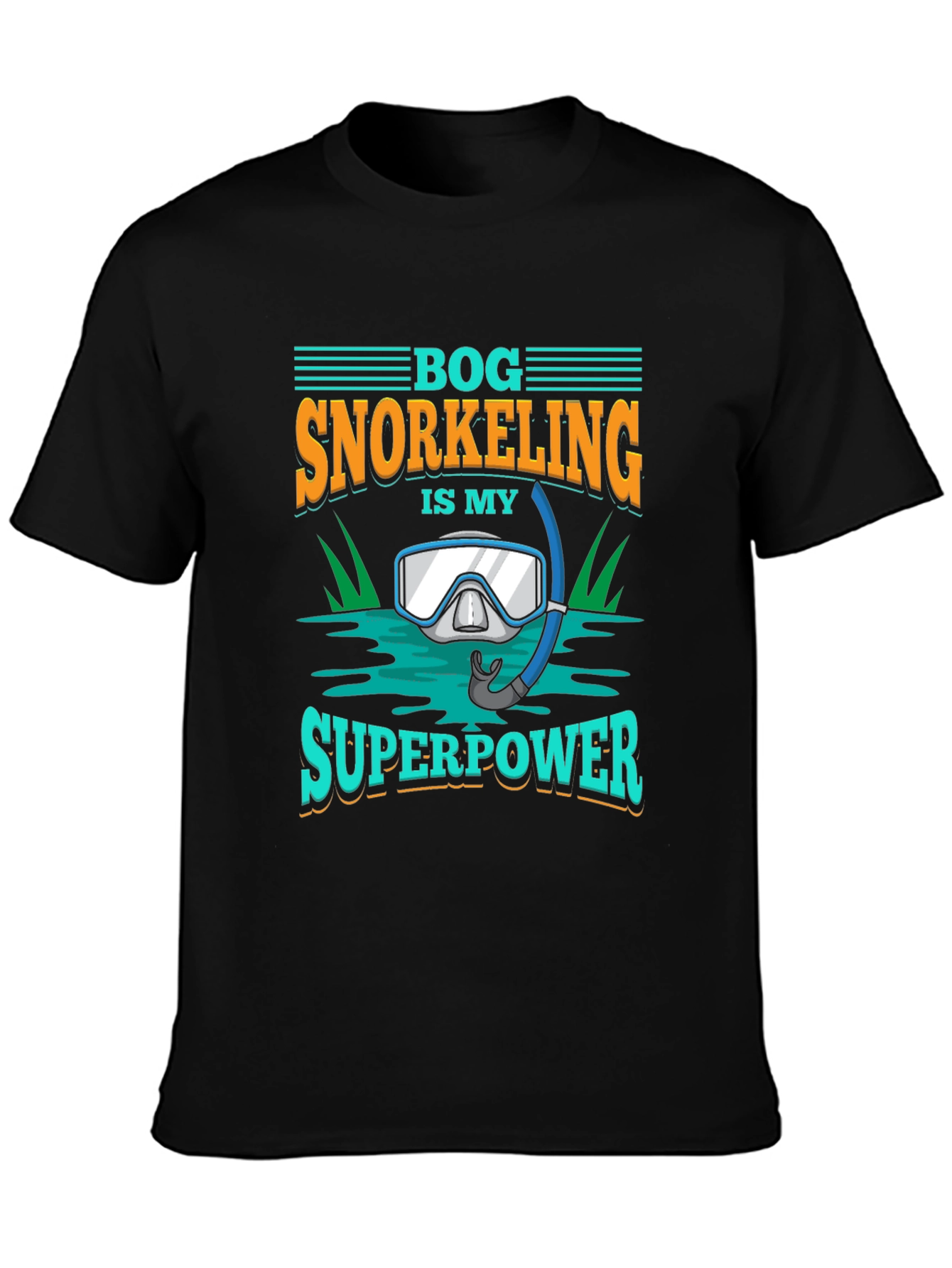 Bog Snorkeling Superpower Graphic Tee