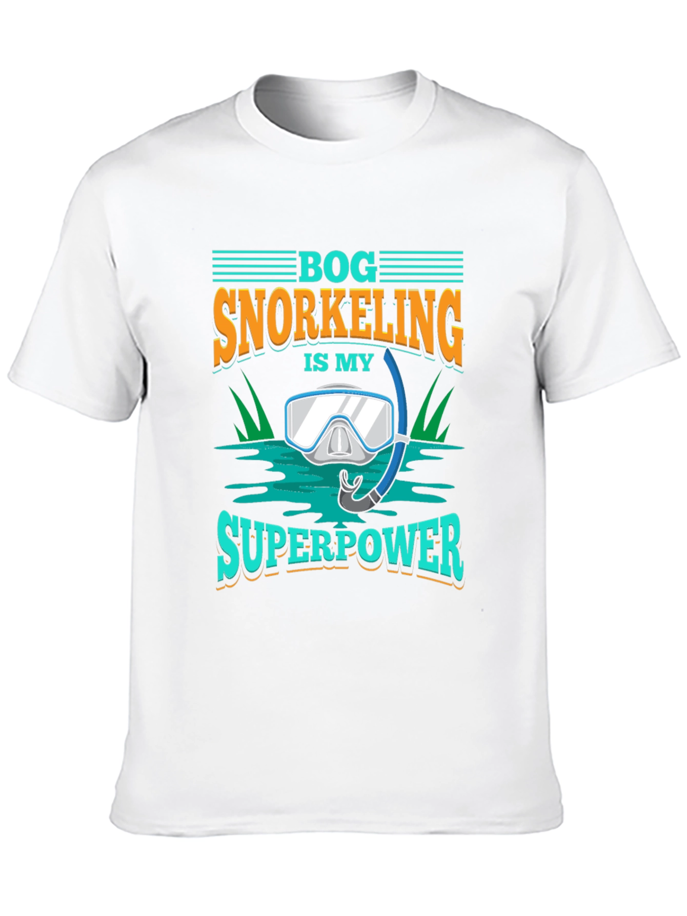 Bog Snorkeling Superpower Graphic Tee