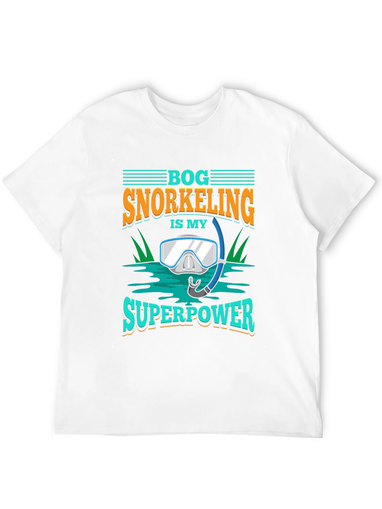 Bog Snorkeling Superpower Graphic Tee