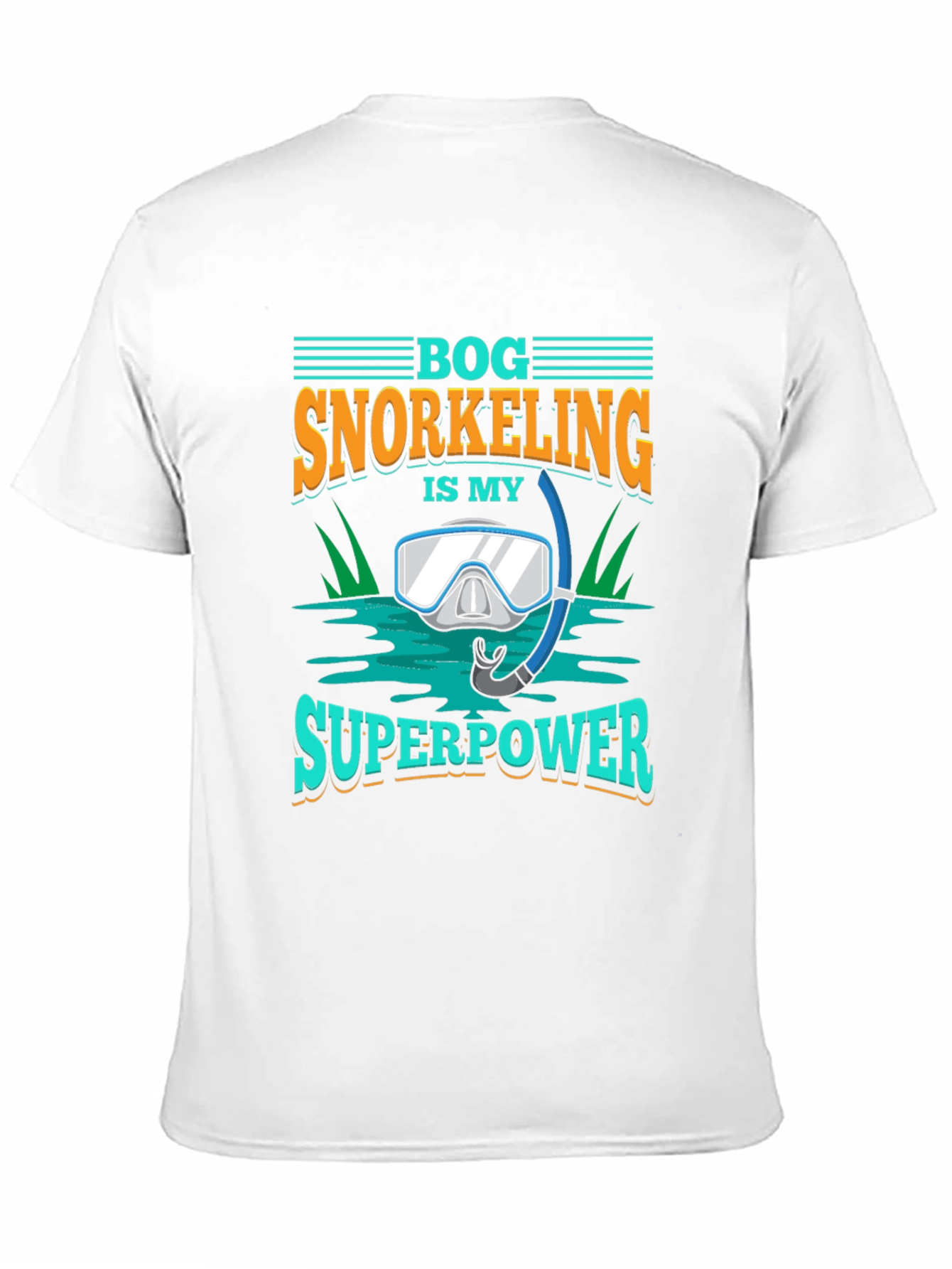 Bog Snorkeling Superpower Graphic Tee