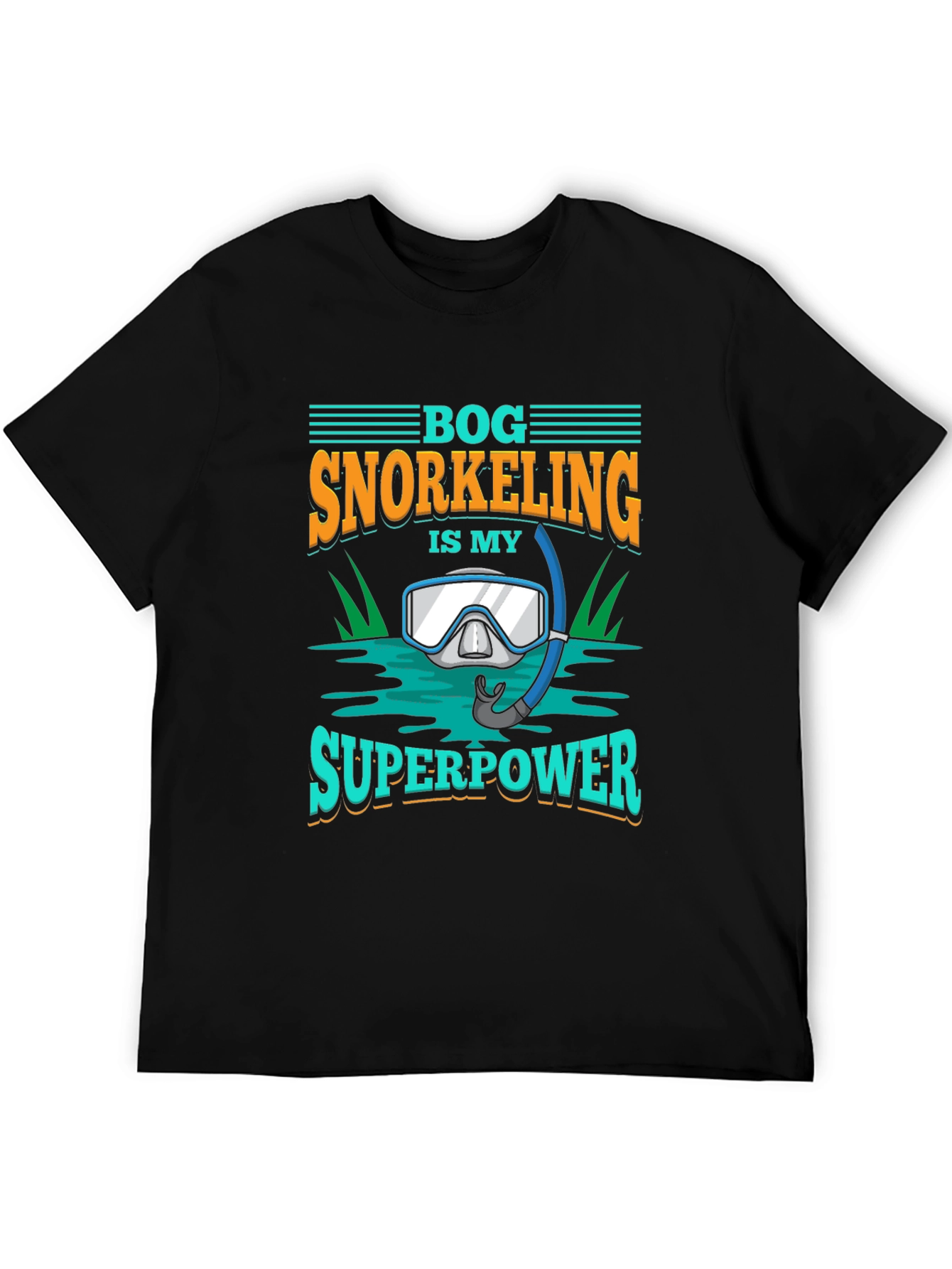 Bog Snorkeling Superpower Graphic Tee