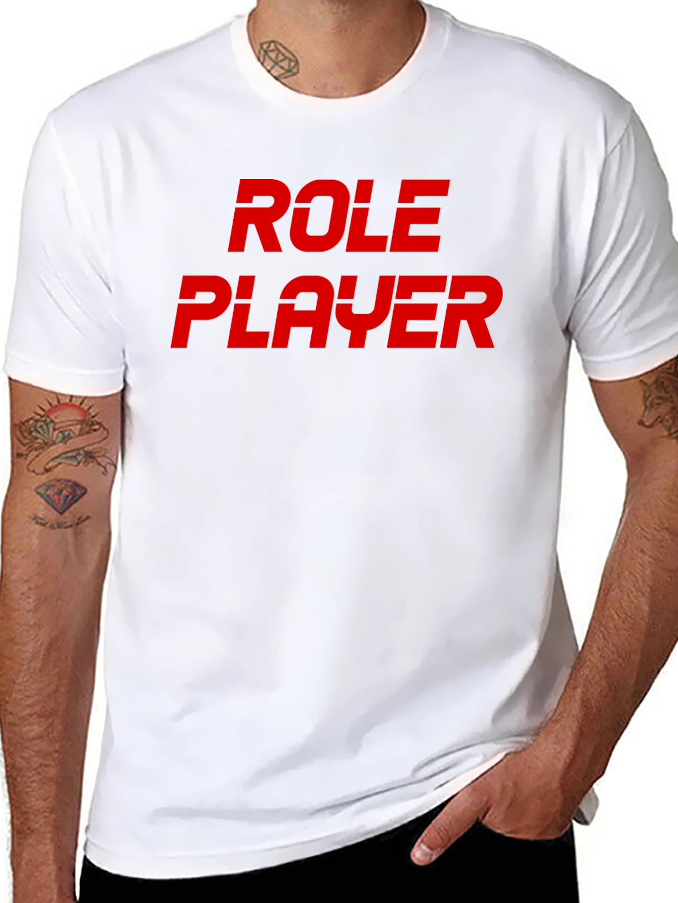 Role Player Graphic T-Shirt - Black