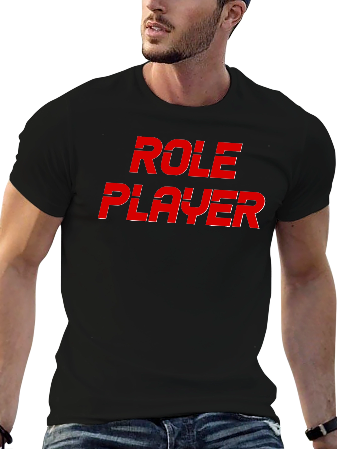 Role Player Graphic T-Shirt - Black