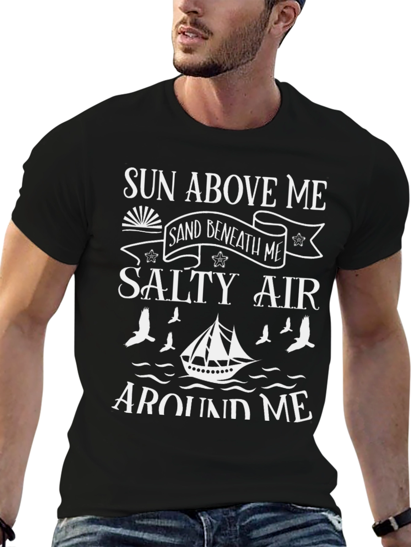 Sun Above Me Graphic T-Shirt - Nautical Theme