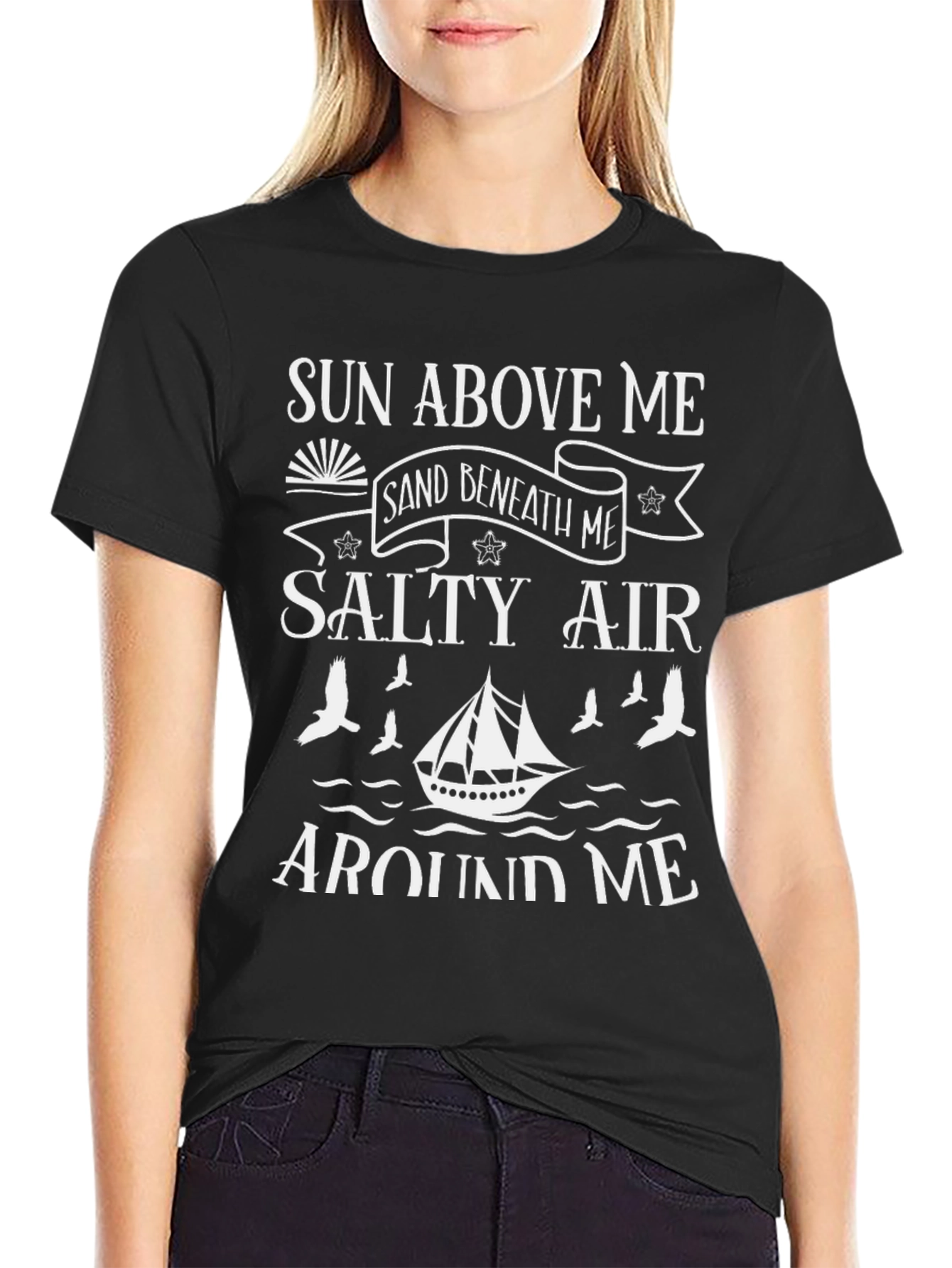 Sun Above Me Graphic T-Shirt - Nautical Theme