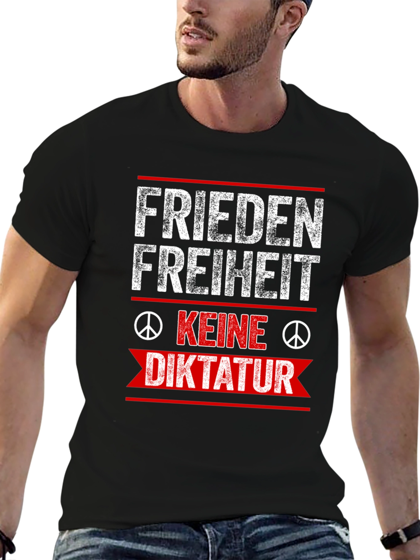 Frieden Freiheit Keine Diktatur T-Shirt