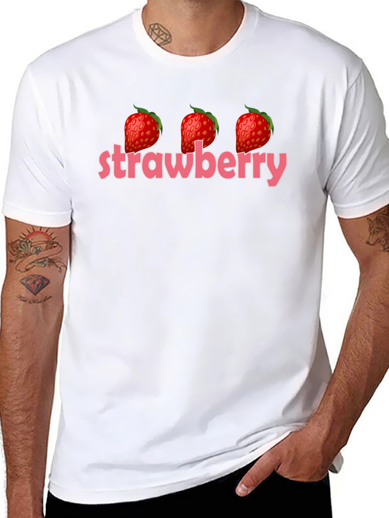 Strawberry T-Shirt - Fruit Lover Tee