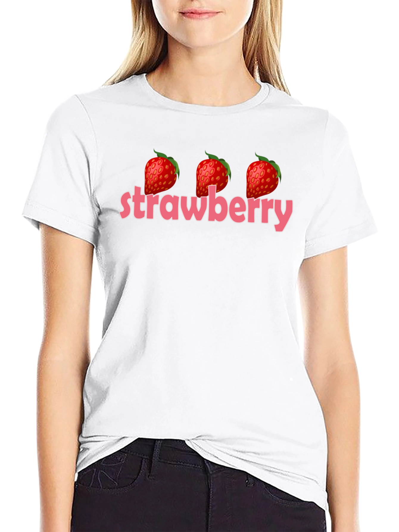 Strawberry T-Shirt - Fruit Lover Tee