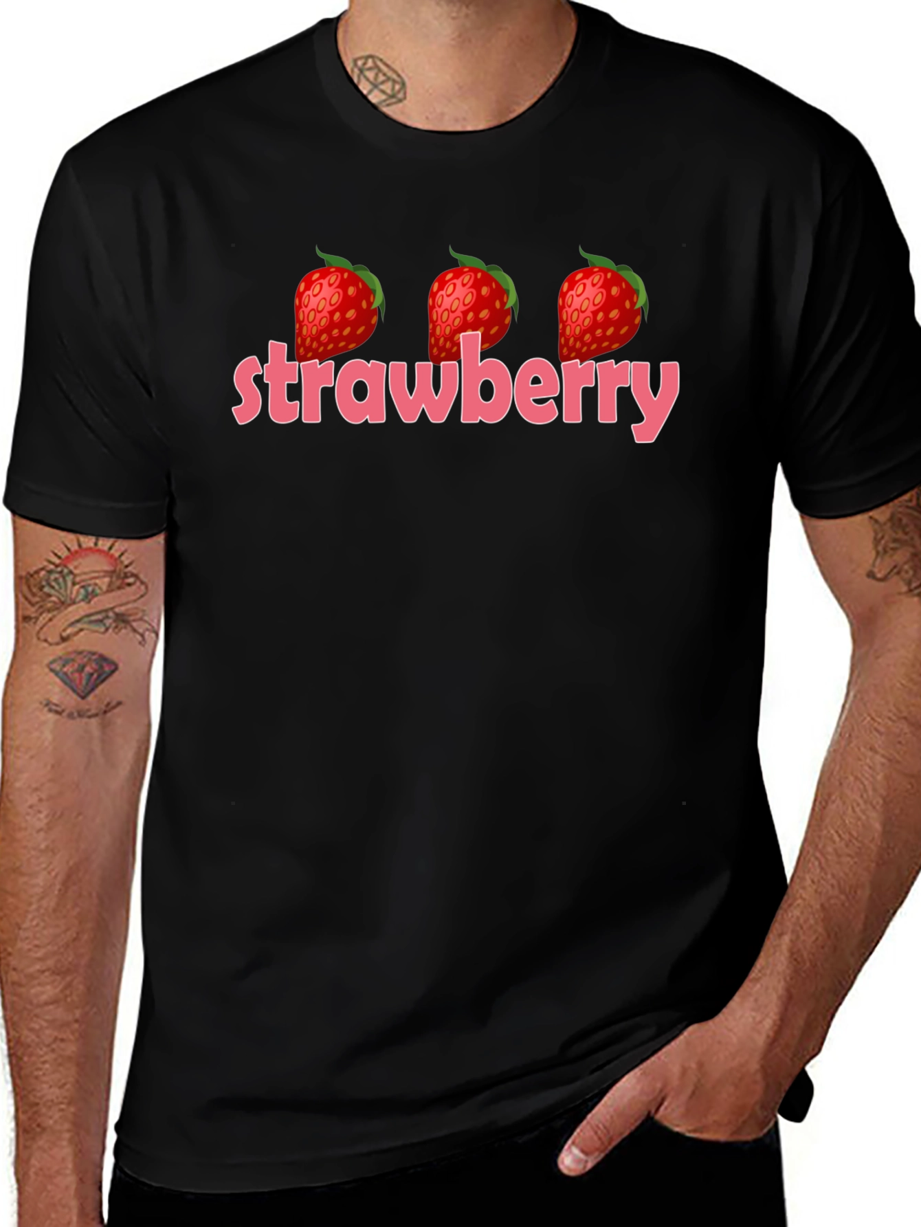Strawberry T-Shirt - Fruit Lover Tee