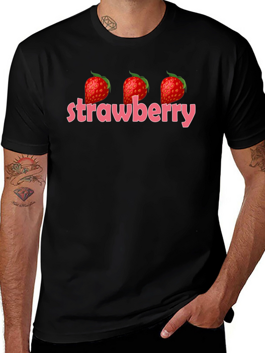 Strawberry T-Shirt - Fruit Lover Tee