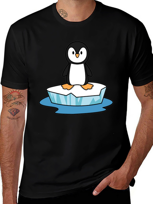 Penguin on Ice T-Shirt - Black