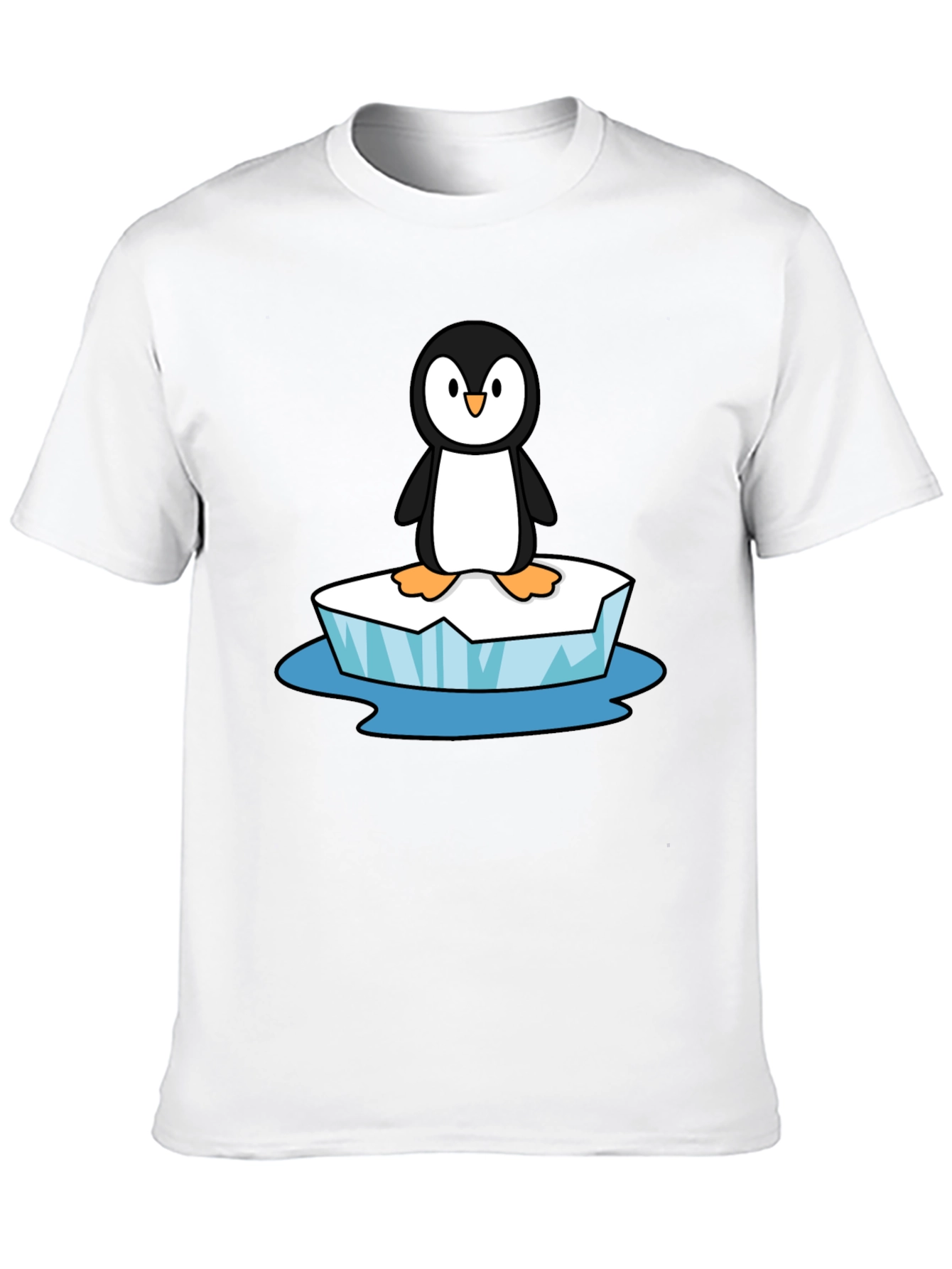 Penguin on Ice T-Shirt - Black