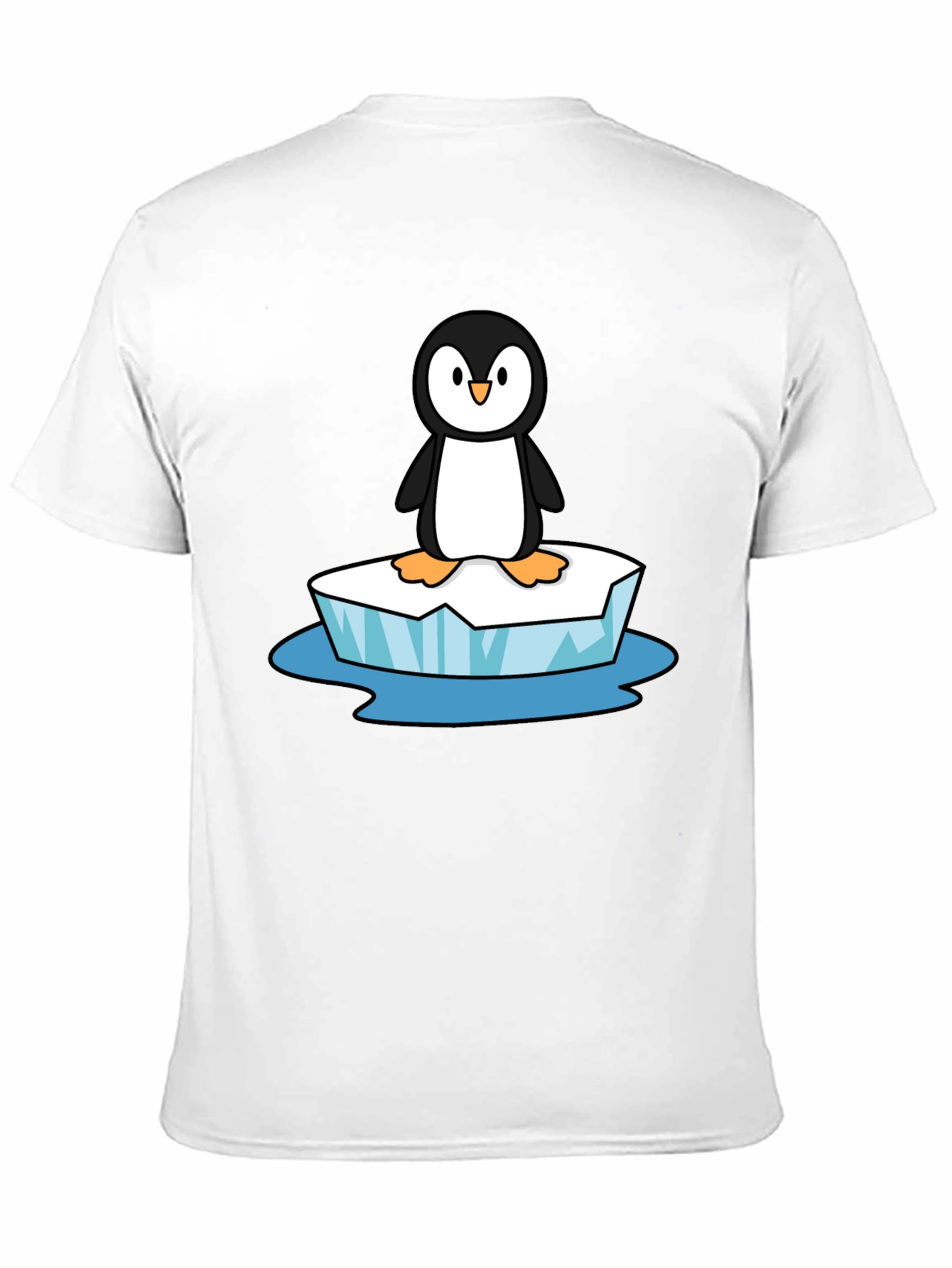 Penguin on Ice T-Shirt - Black