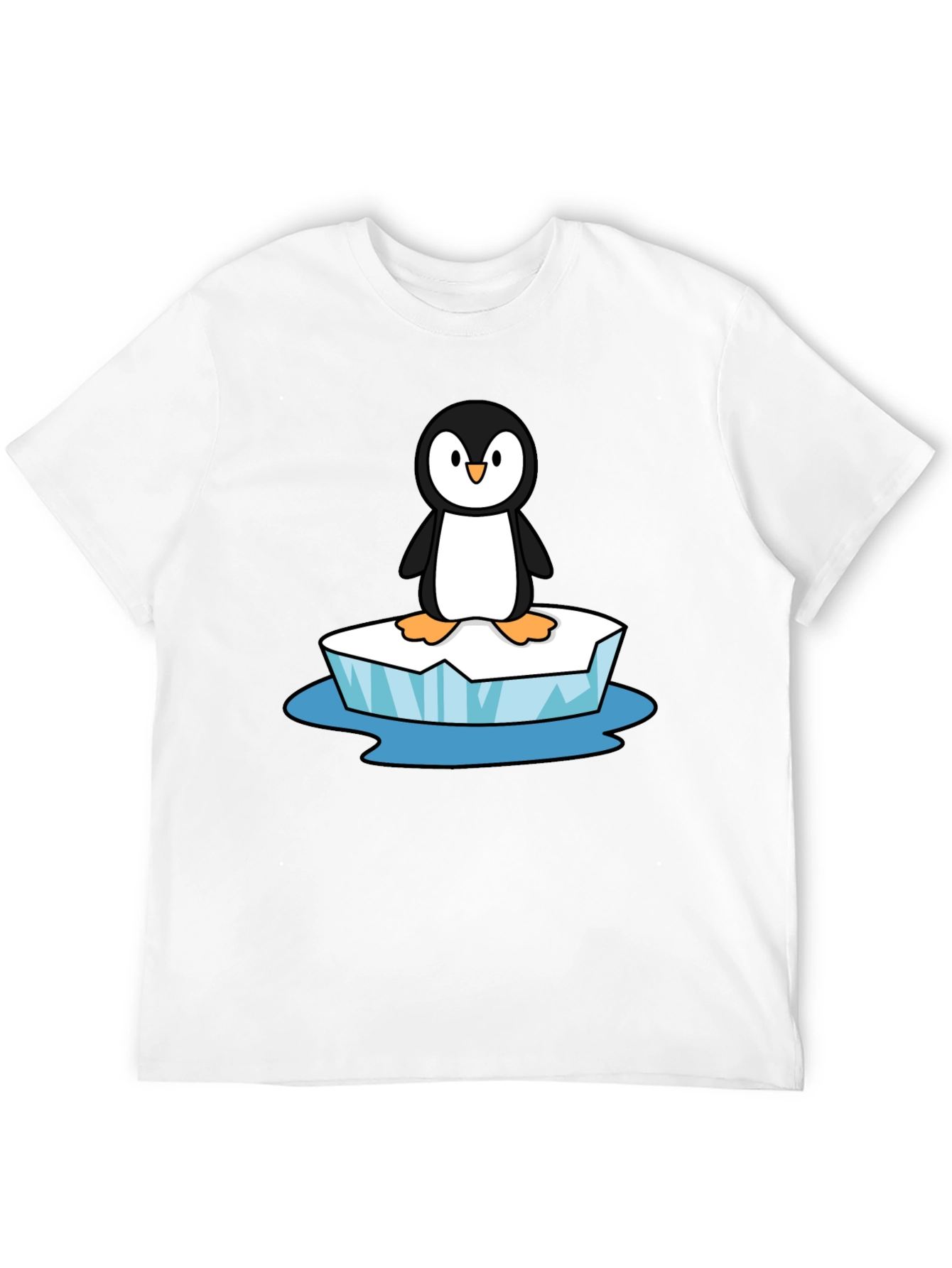 Penguin on Ice T-Shirt - Black