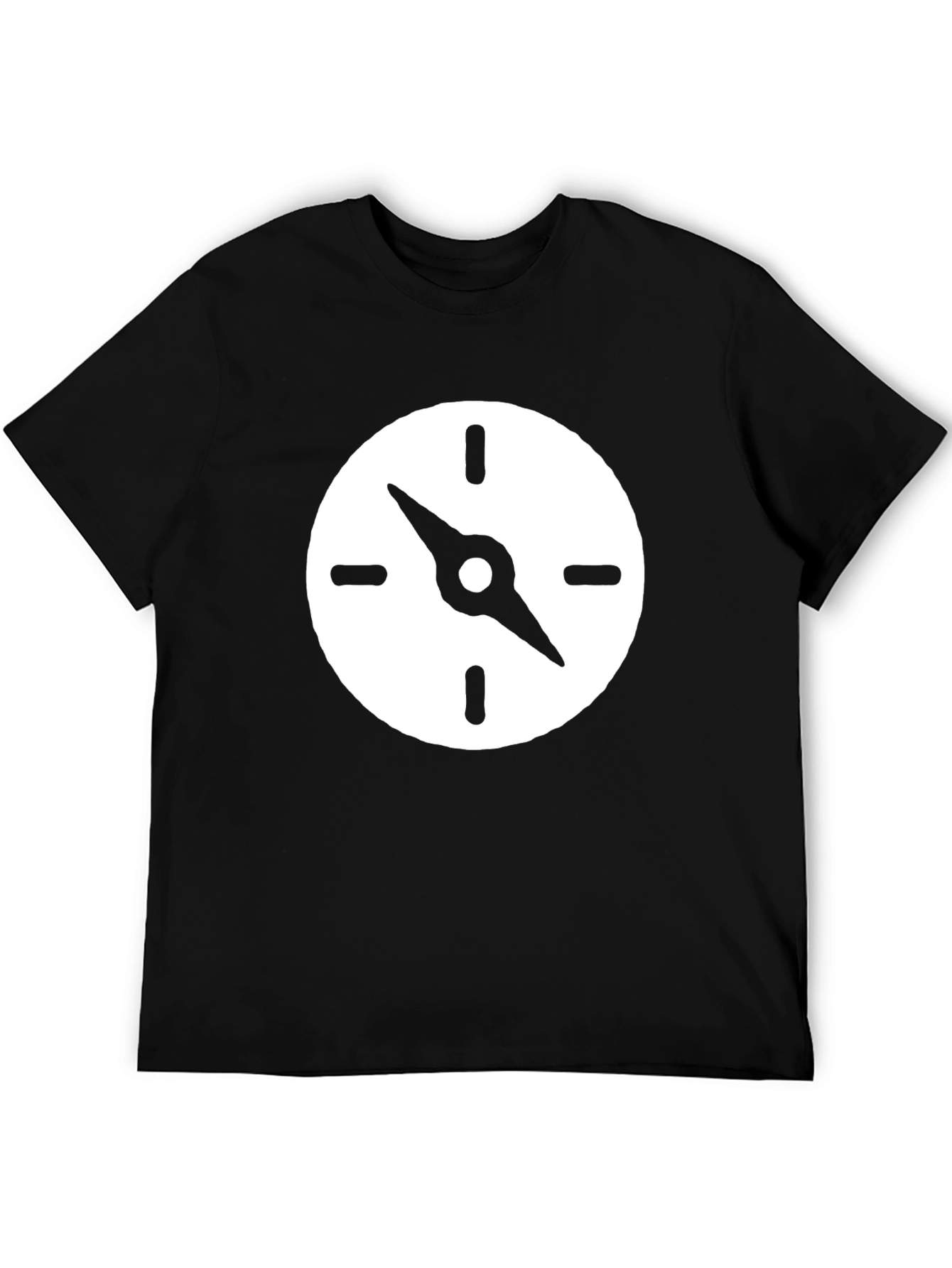 Compass Graphic Black T-Shirt - Adventure Ready