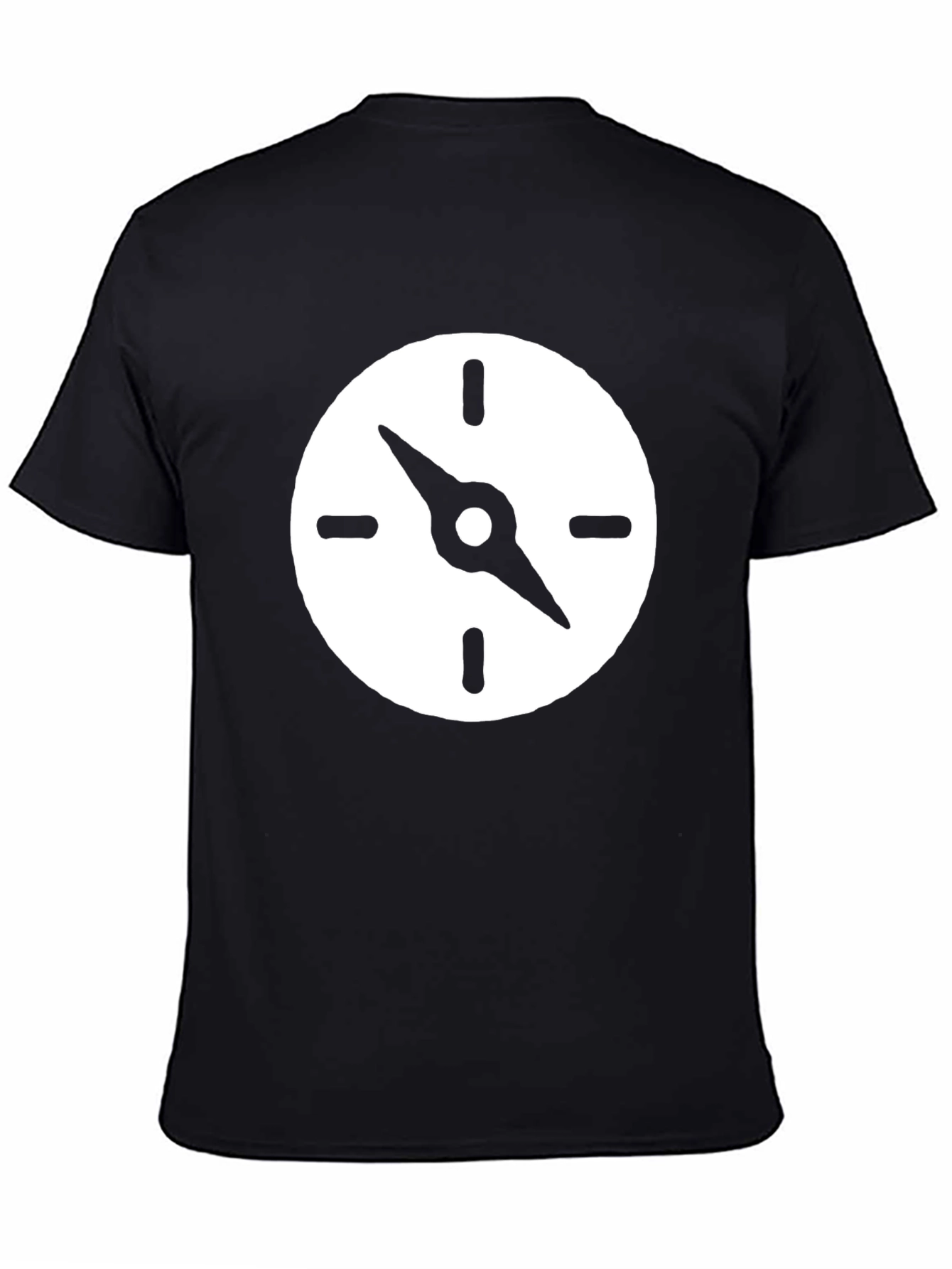 Compass Graphic Black T-Shirt - Adventure Ready