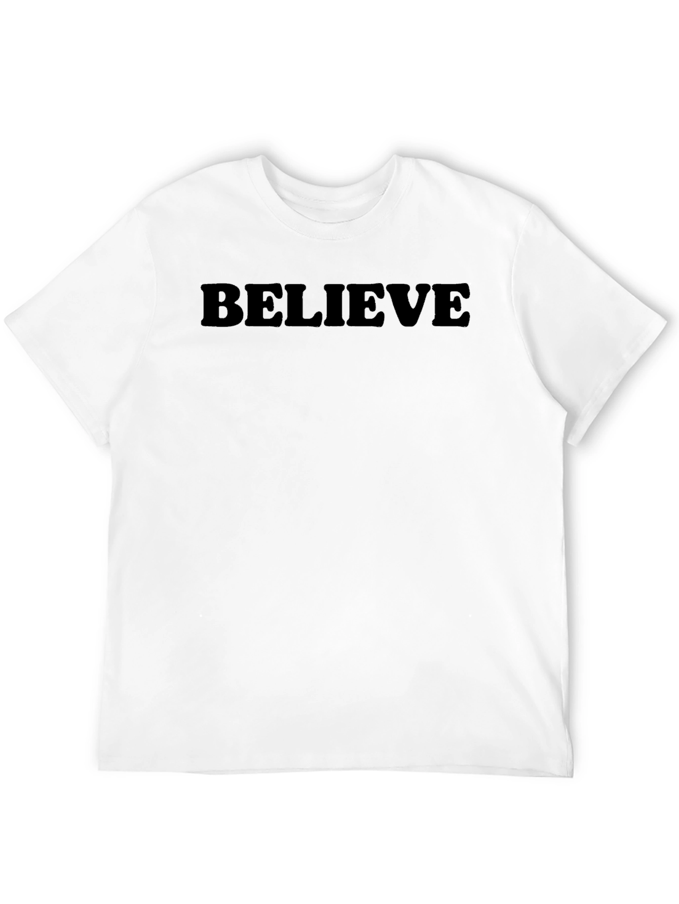 Believe Black T-Shirt