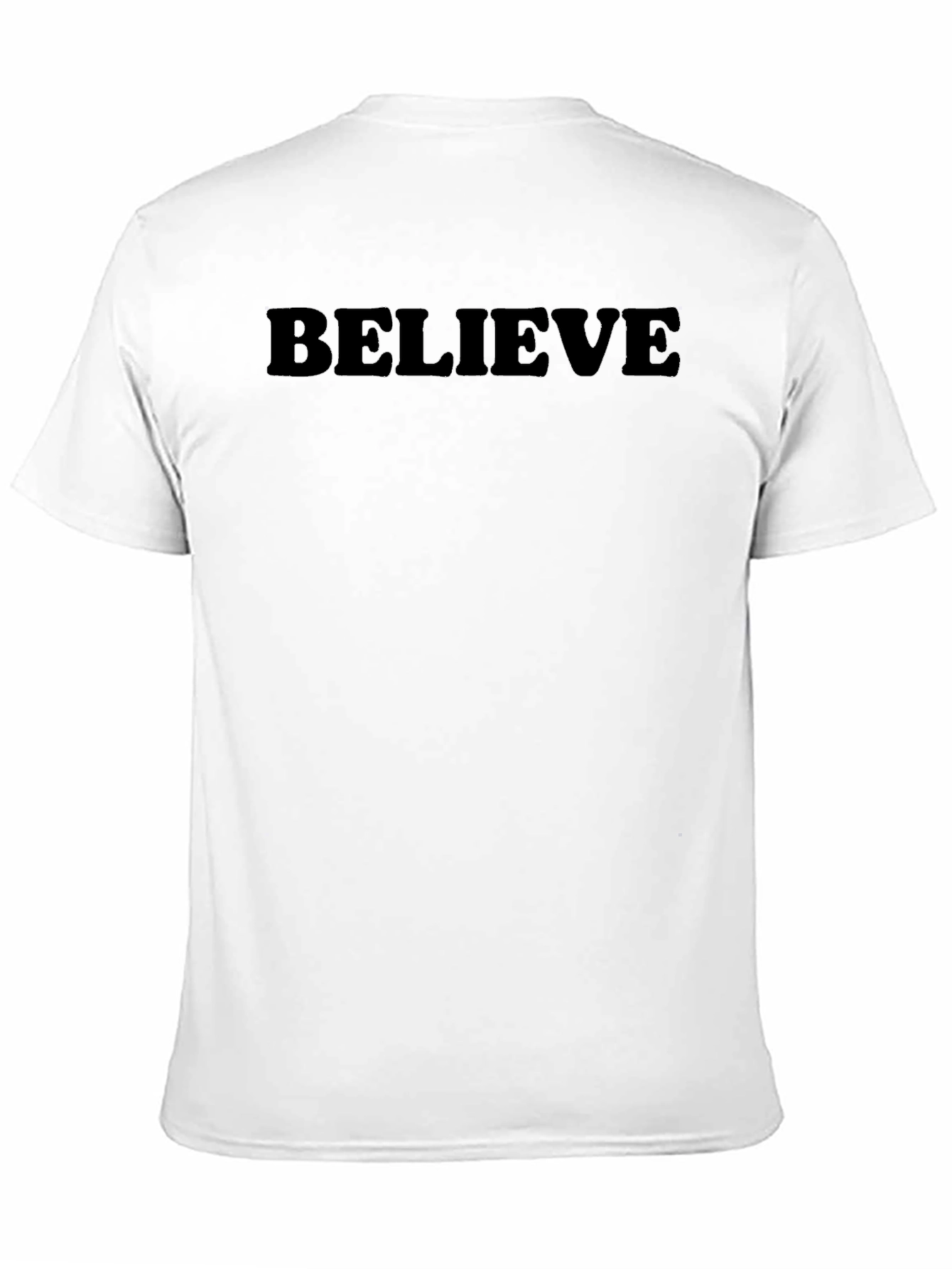 Believe Black T-Shirt