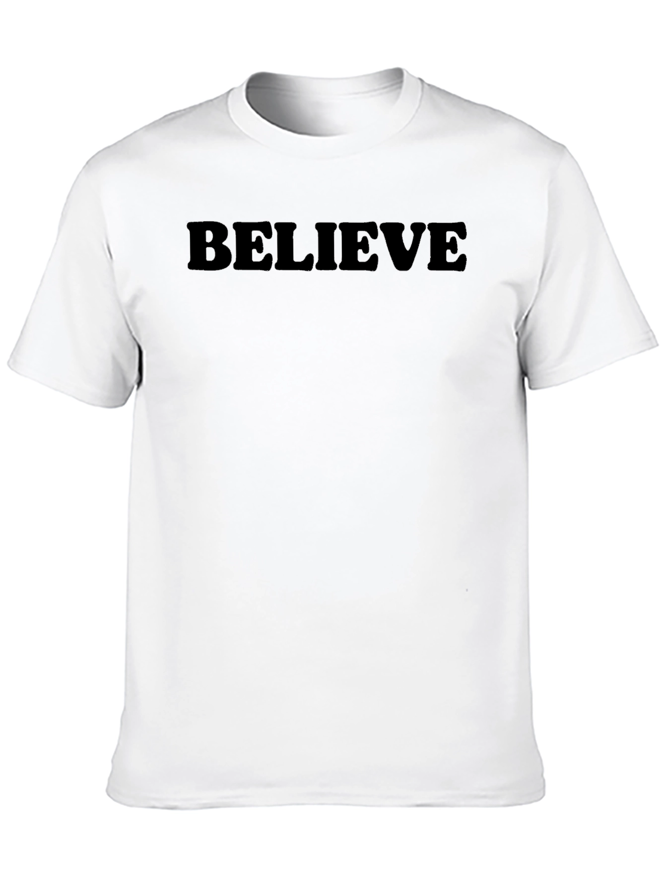 Believe Black T-Shirt
