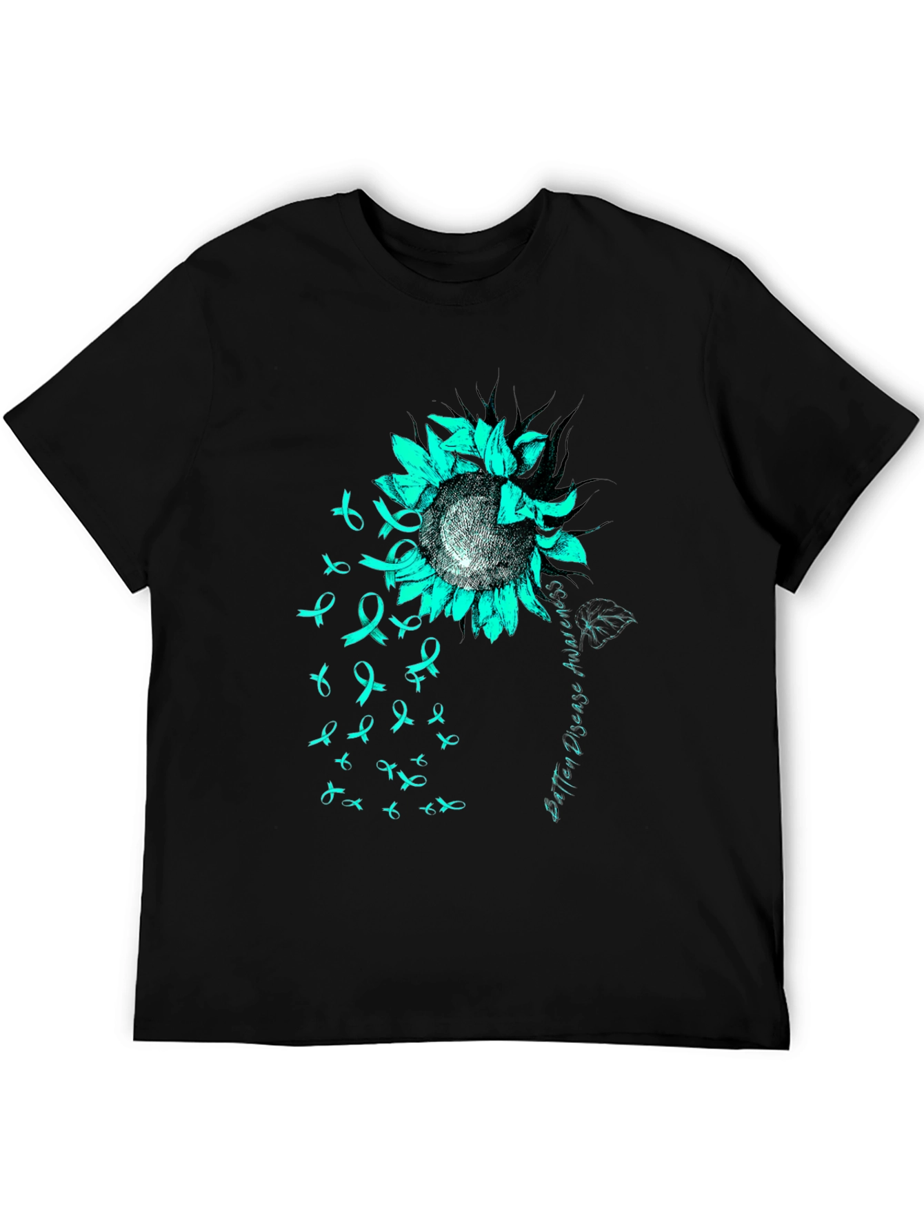 Batten Disease Awareness Sunflower T-Shirt