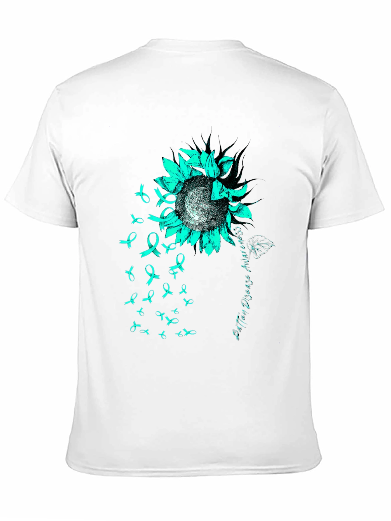 Batten Disease Awareness Sunflower T-Shirt
