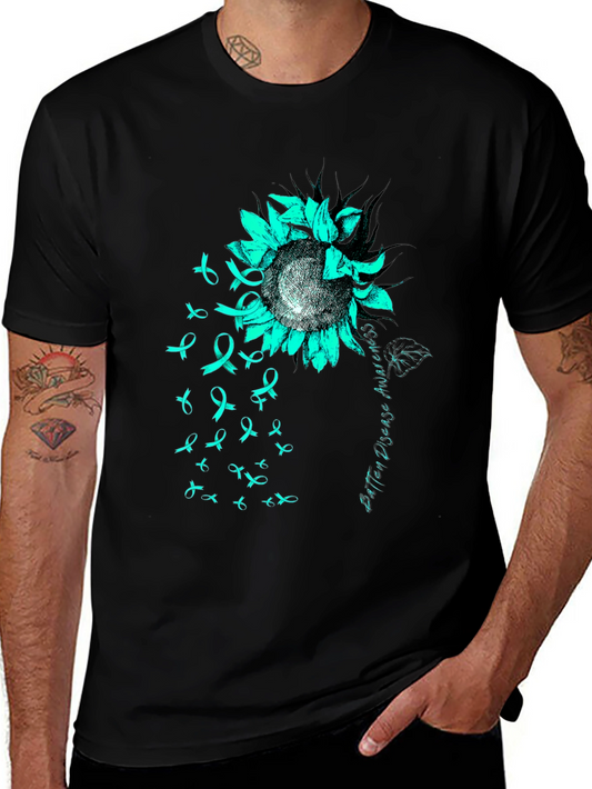Batten Disease Awareness Sunflower T-Shirt