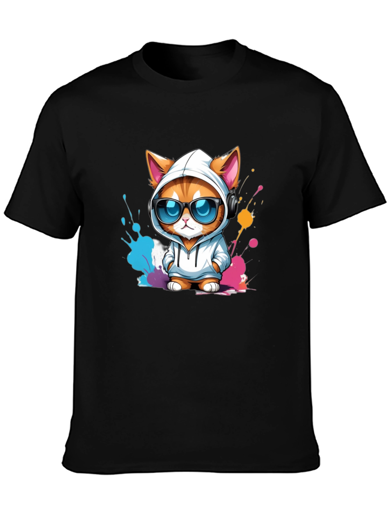 Cool Cat Hoodie T-Shirt