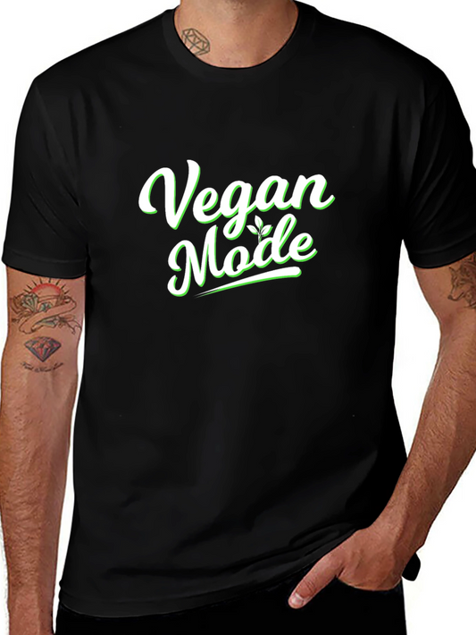 Vegan Mode T-Shirt - Stylish Vegetarian Lifestyle Tee