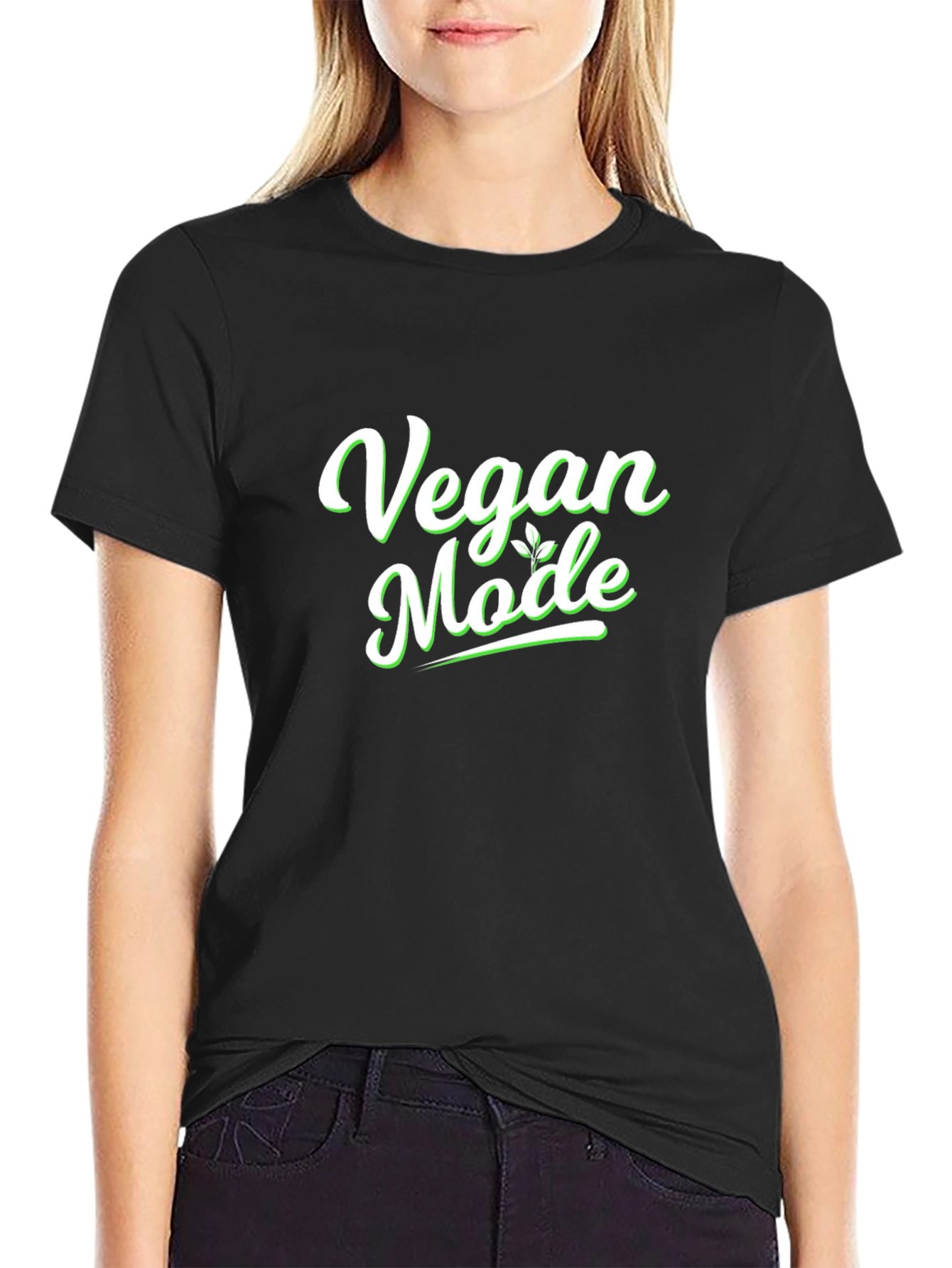 Vegan Mode T-Shirt - Stylish Vegetarian Lifestyle Tee