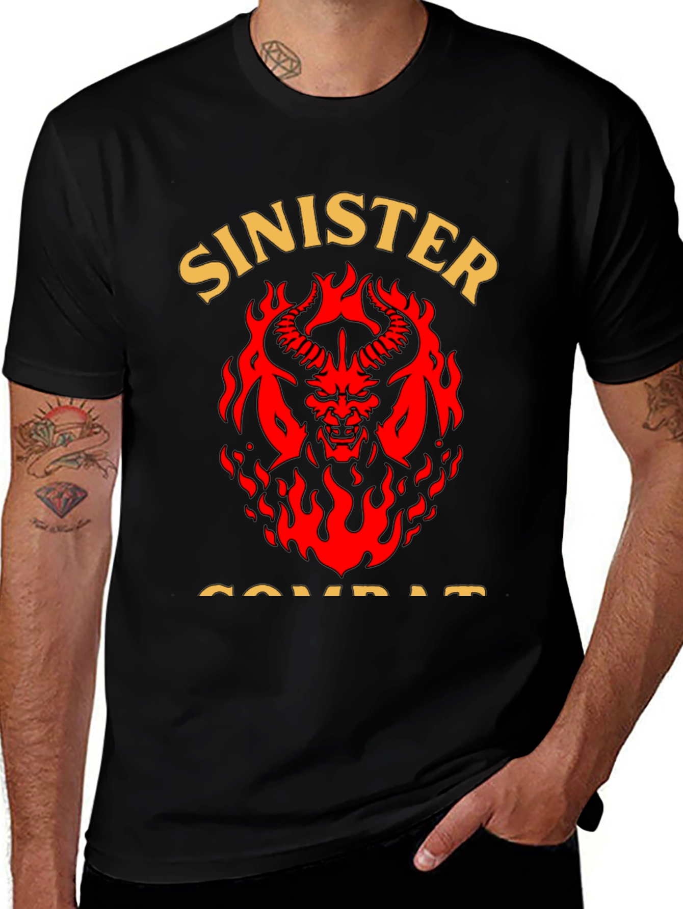 Sinister Combat Graphic Tee