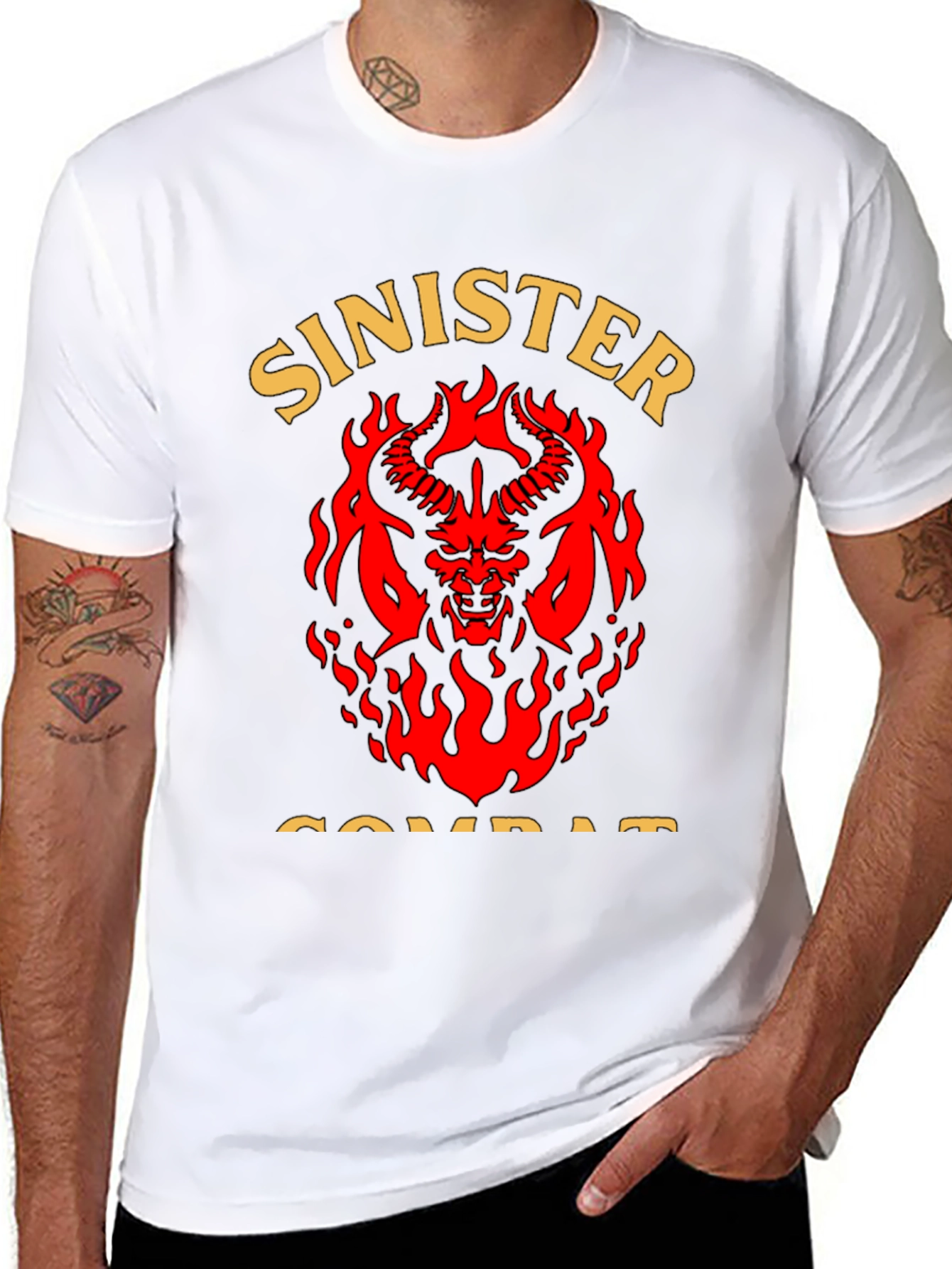 Sinister Combat Graphic Tee