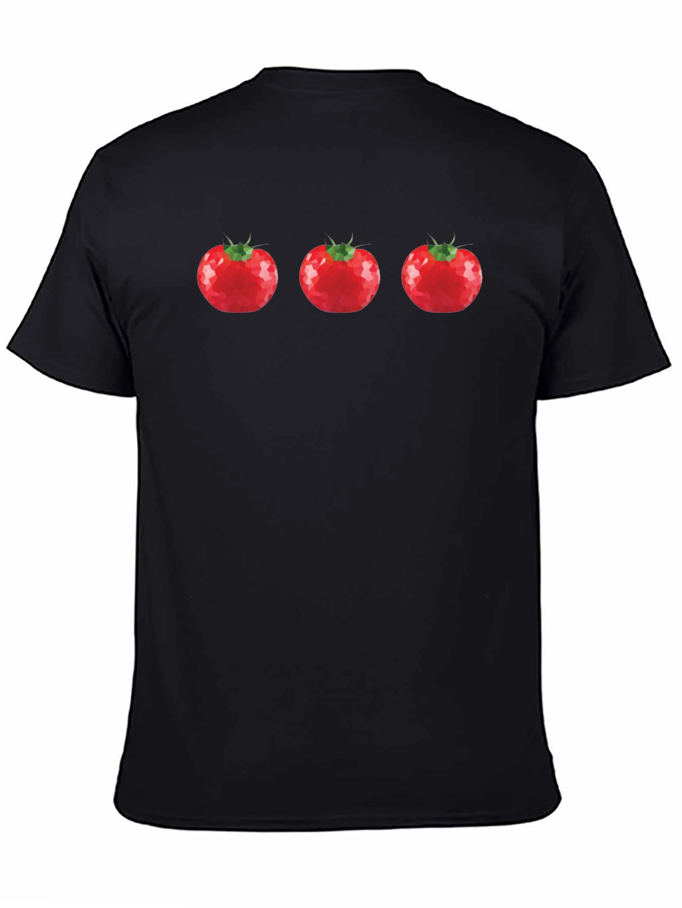 Tomato Trio Graphic Tee - Black