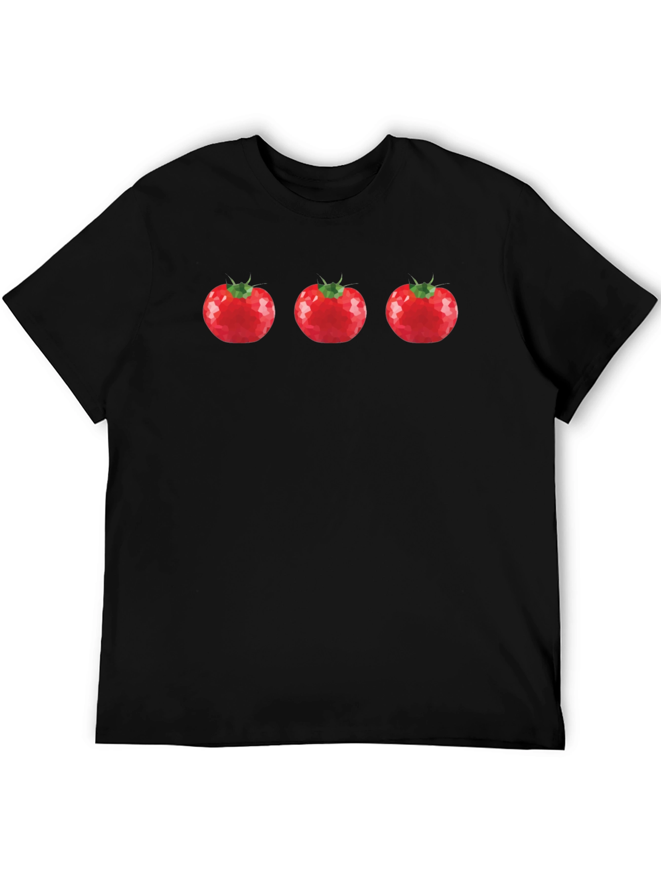 Tomato Trio Graphic Tee - Black