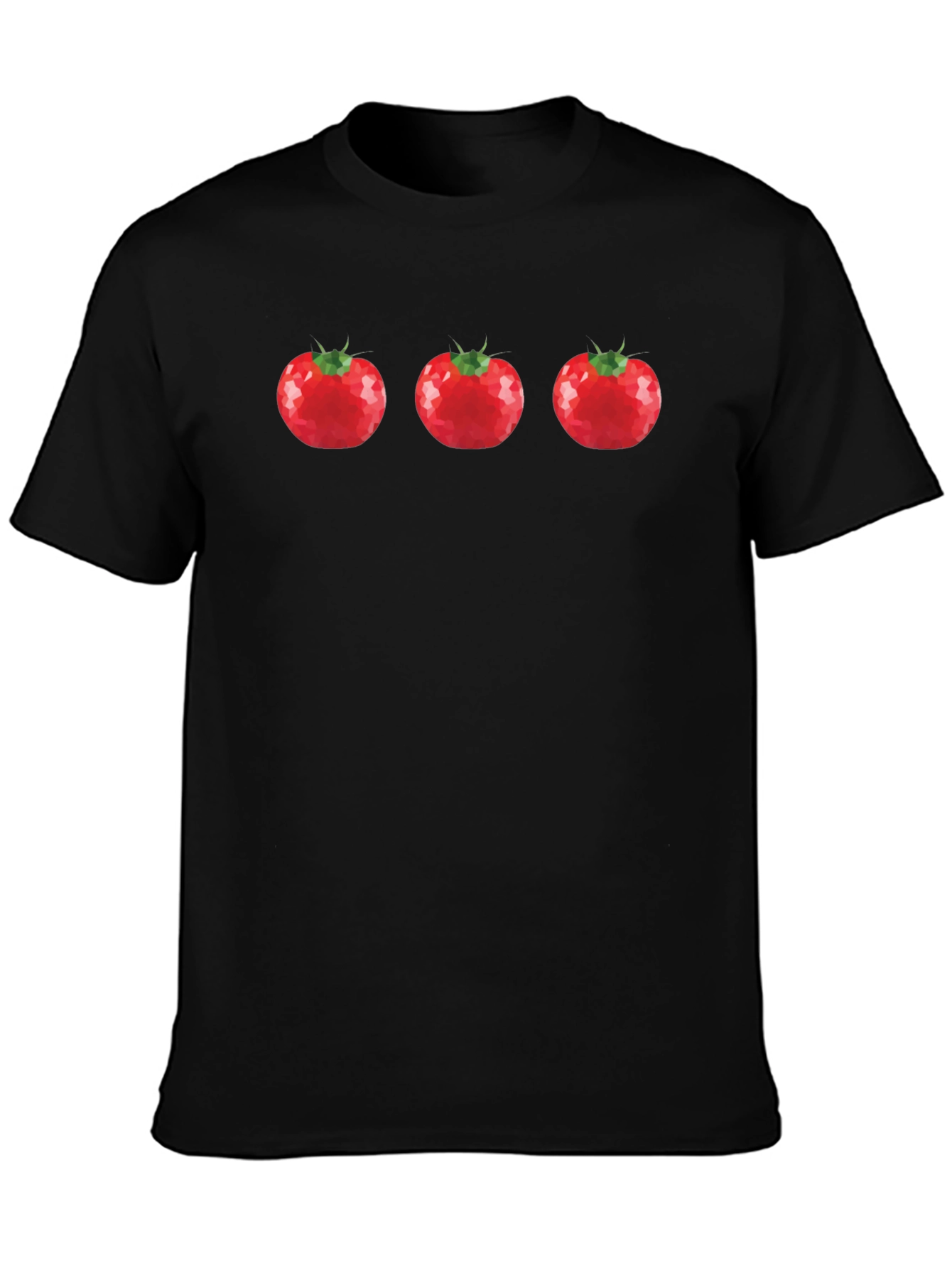 Tomato Trio Graphic Tee - Black