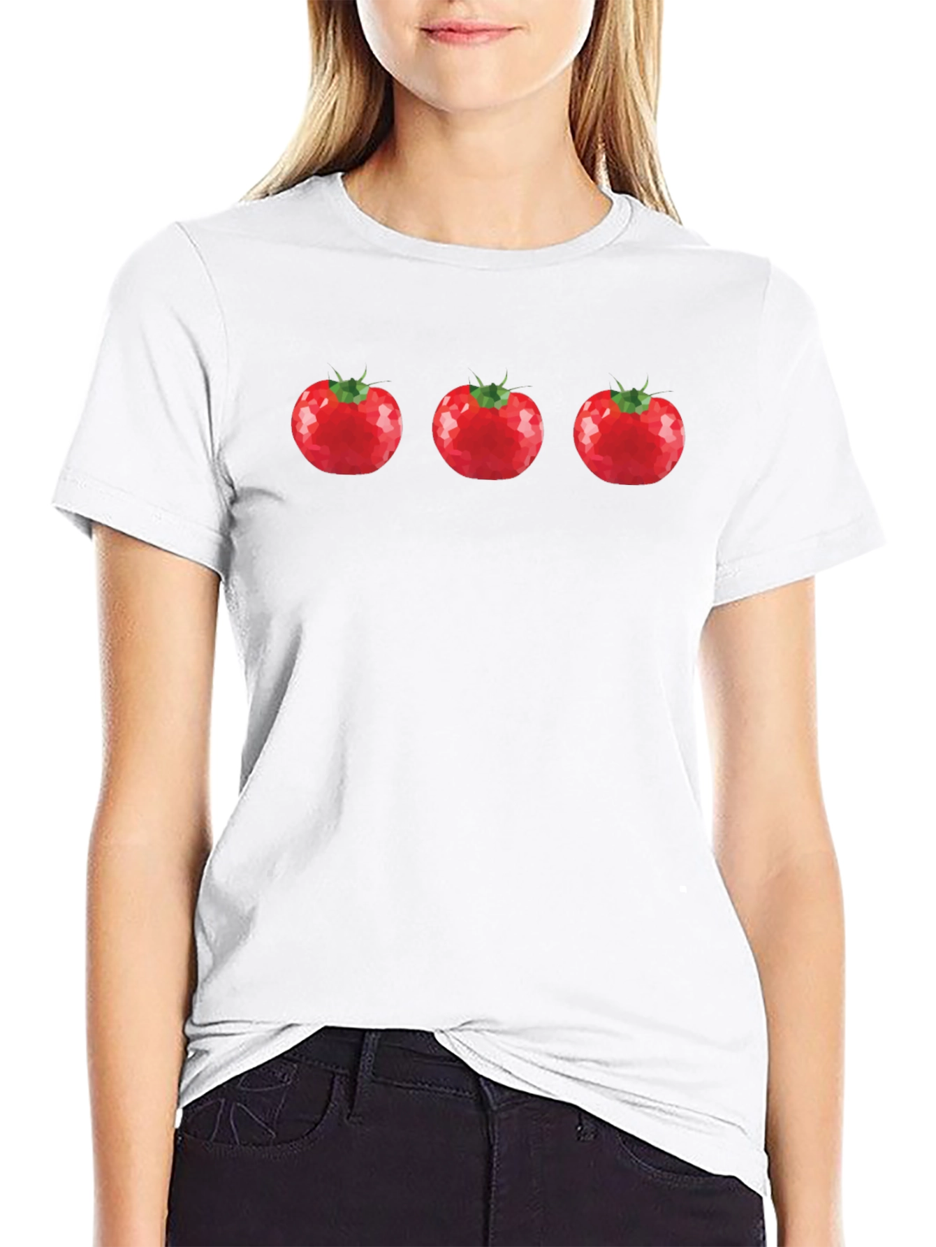 Tomato Trio Graphic Tee - Black