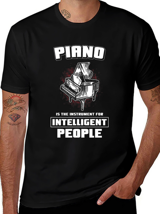 Piano Lovers T-Shirt - Intelligent People Design