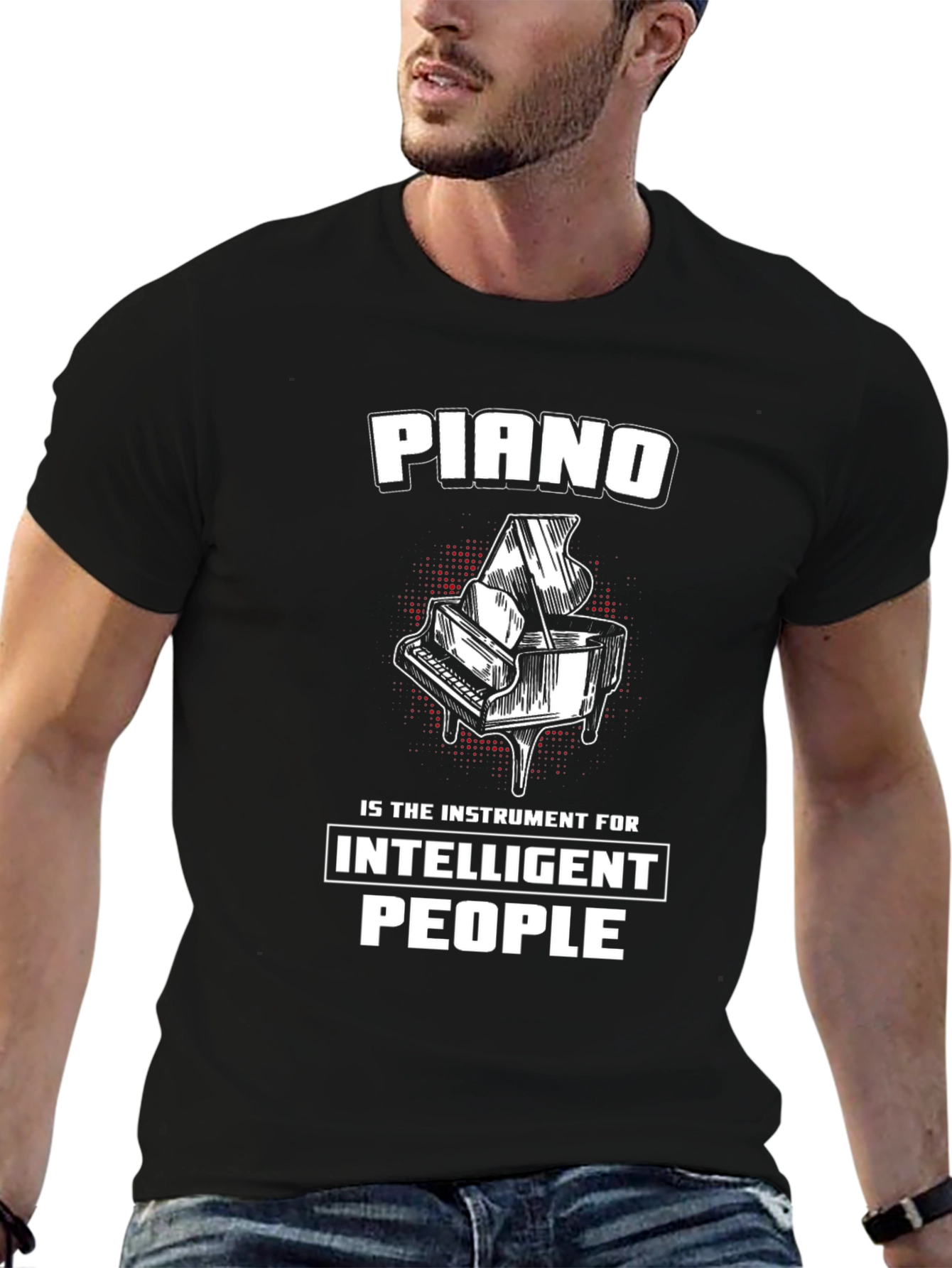 Piano Lovers T-Shirt - Intelligent People Design