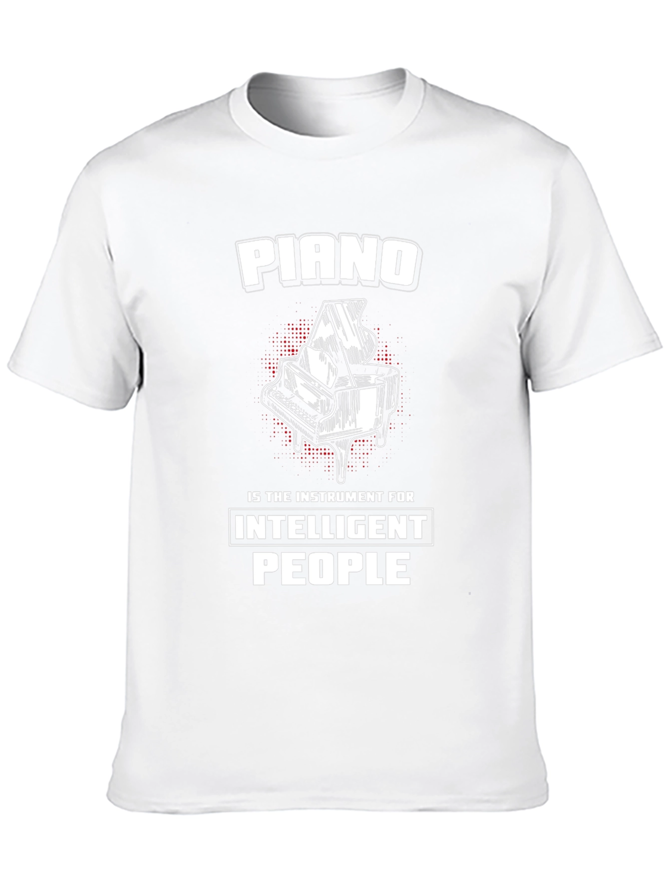 Piano Lovers T-Shirt - Intelligent People Design