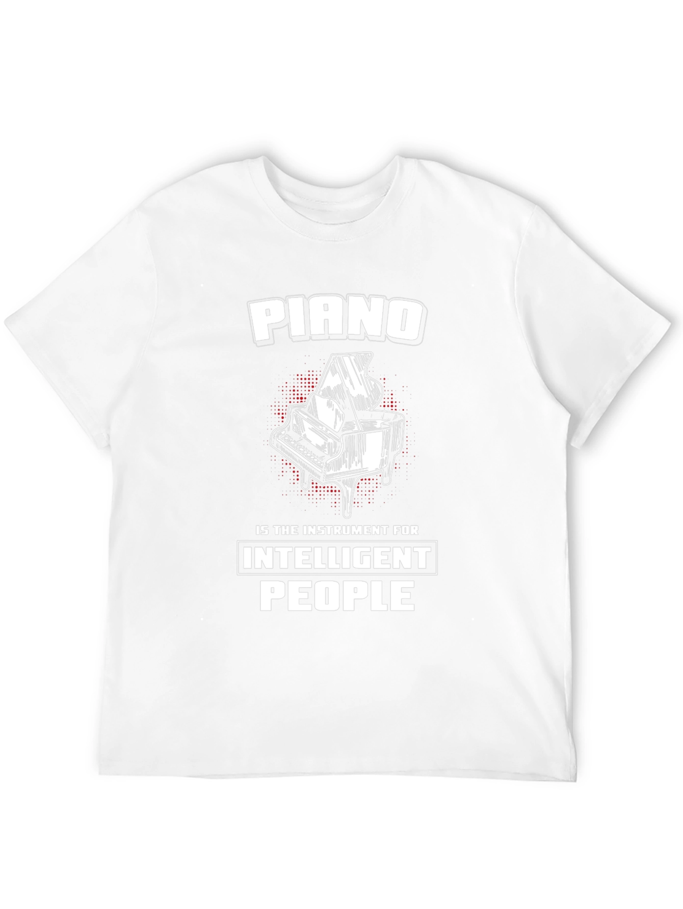 Piano Lovers T-Shirt - Intelligent People Design